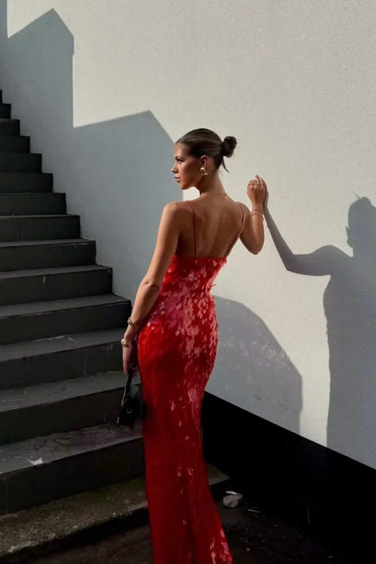 Kailani | Robe maxi avec des paillettes