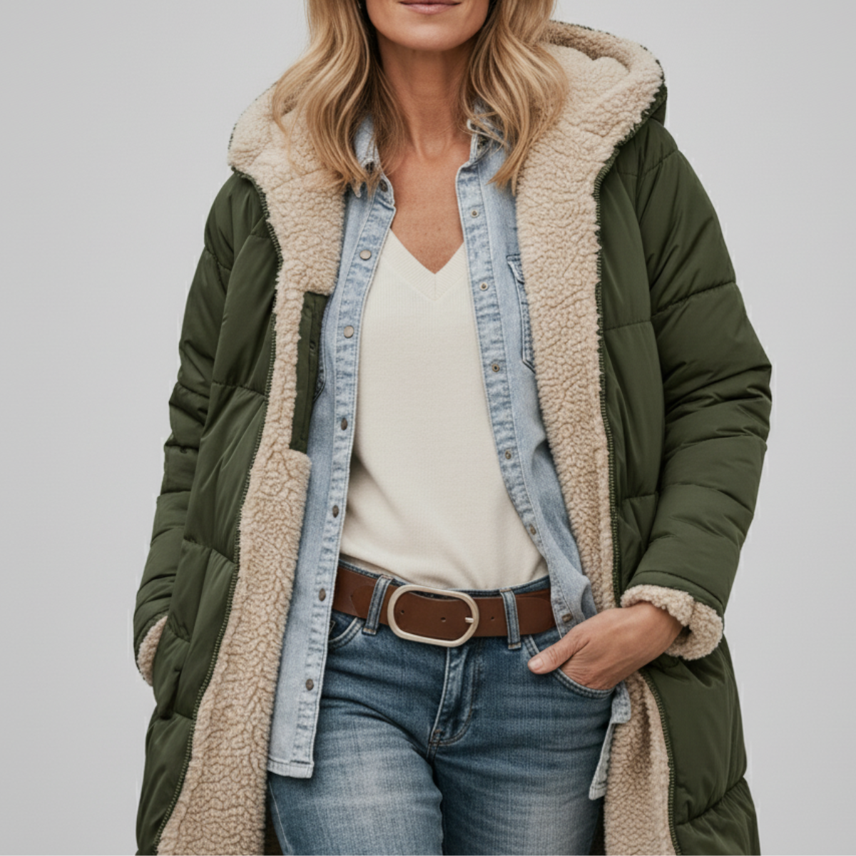 The Elara timeless coat