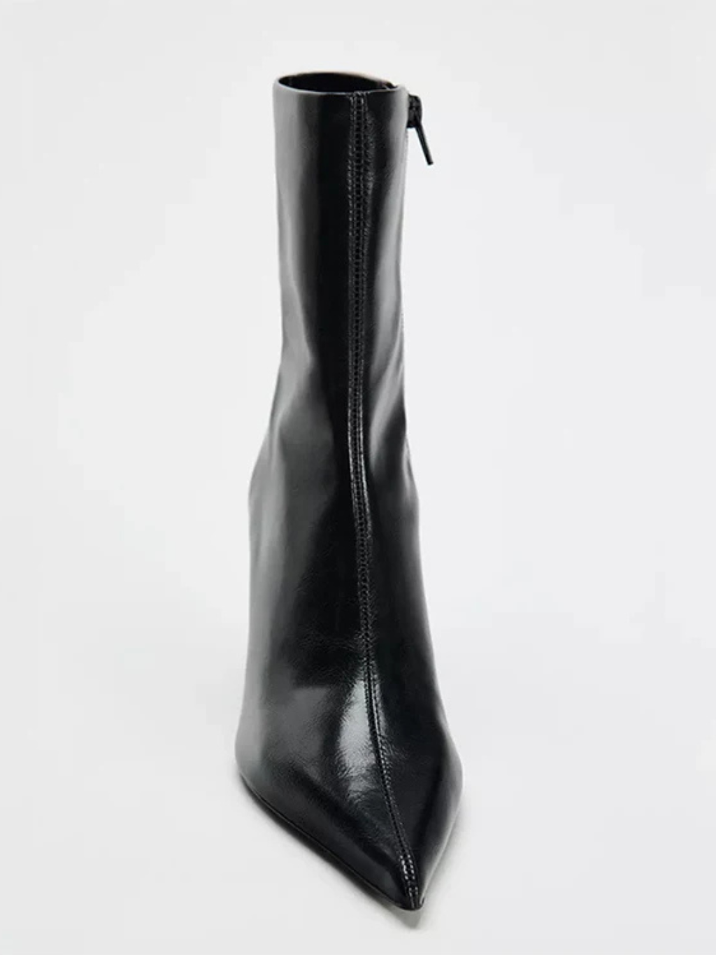 Bottines à talons pointus noires pour femmes Crick |