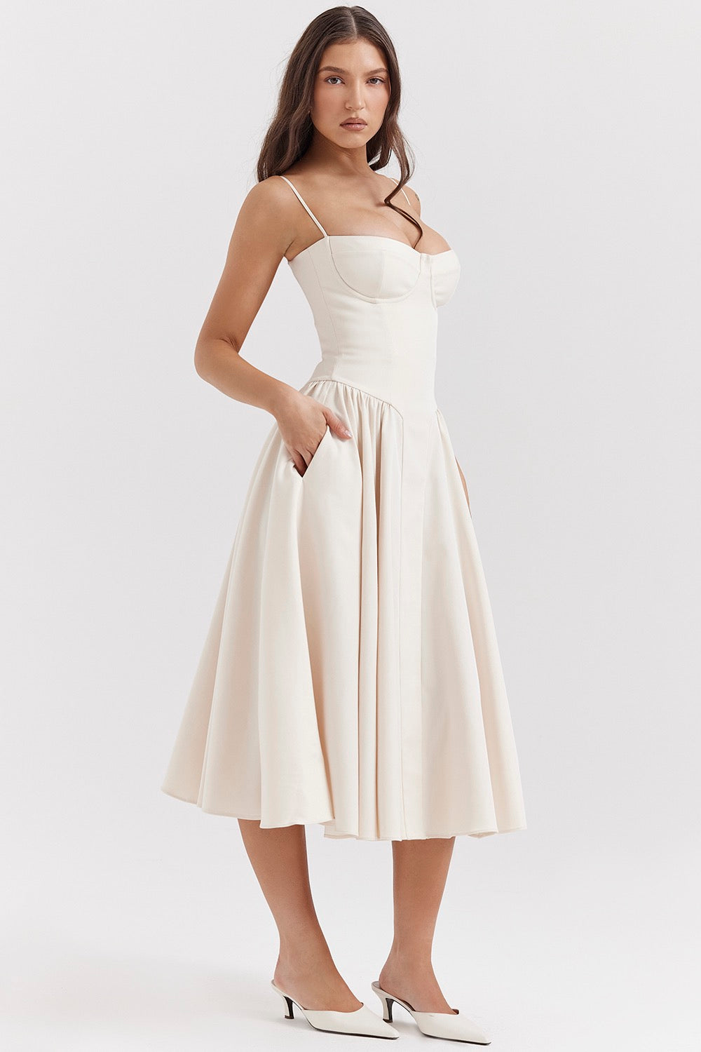 Felicity | Taillengestaltendes Sommerkleid