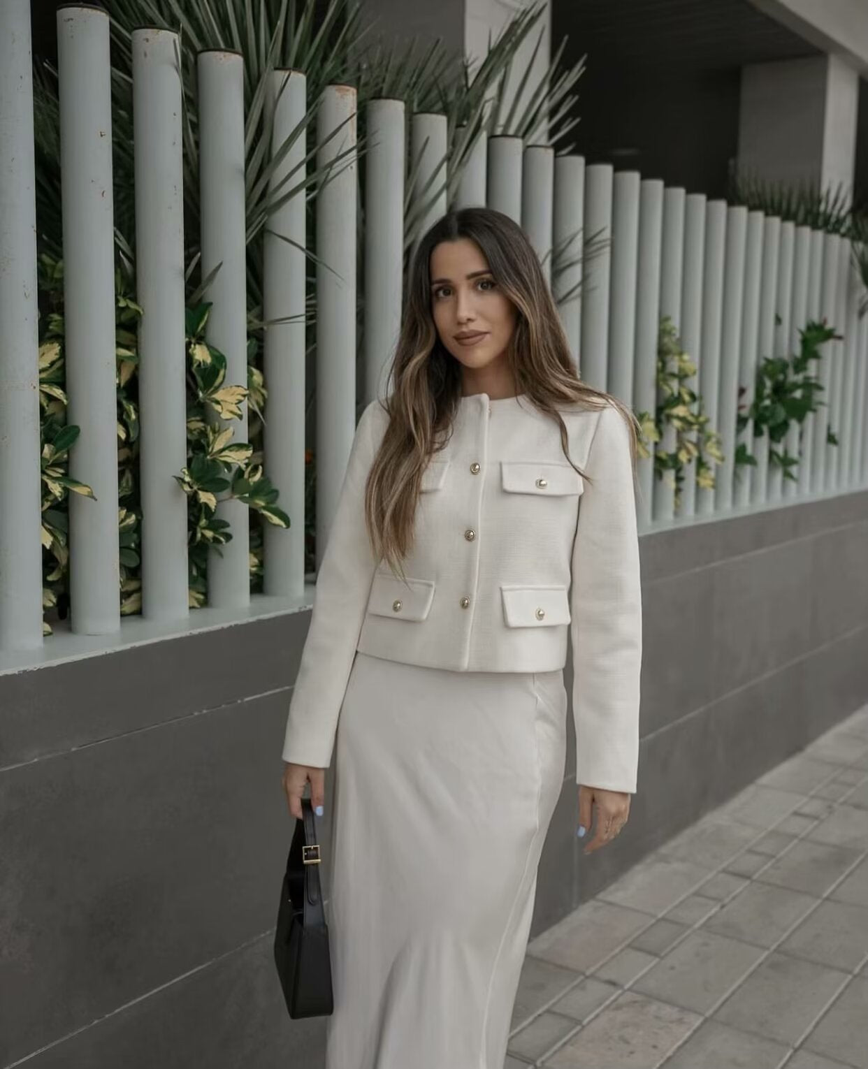 SIENA | Kurze Vintage-Jacke aus Kunstleder