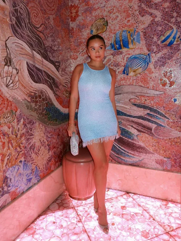 Eliza | Glitzerndes Minikleid