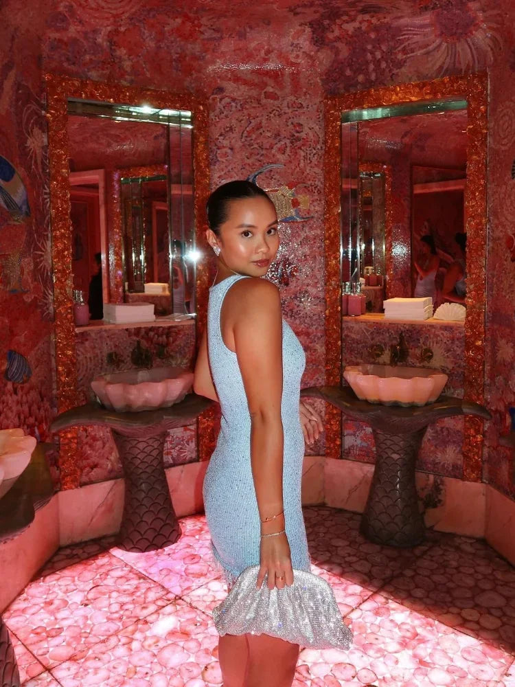 Eliza | Glitzerndes Minikleid