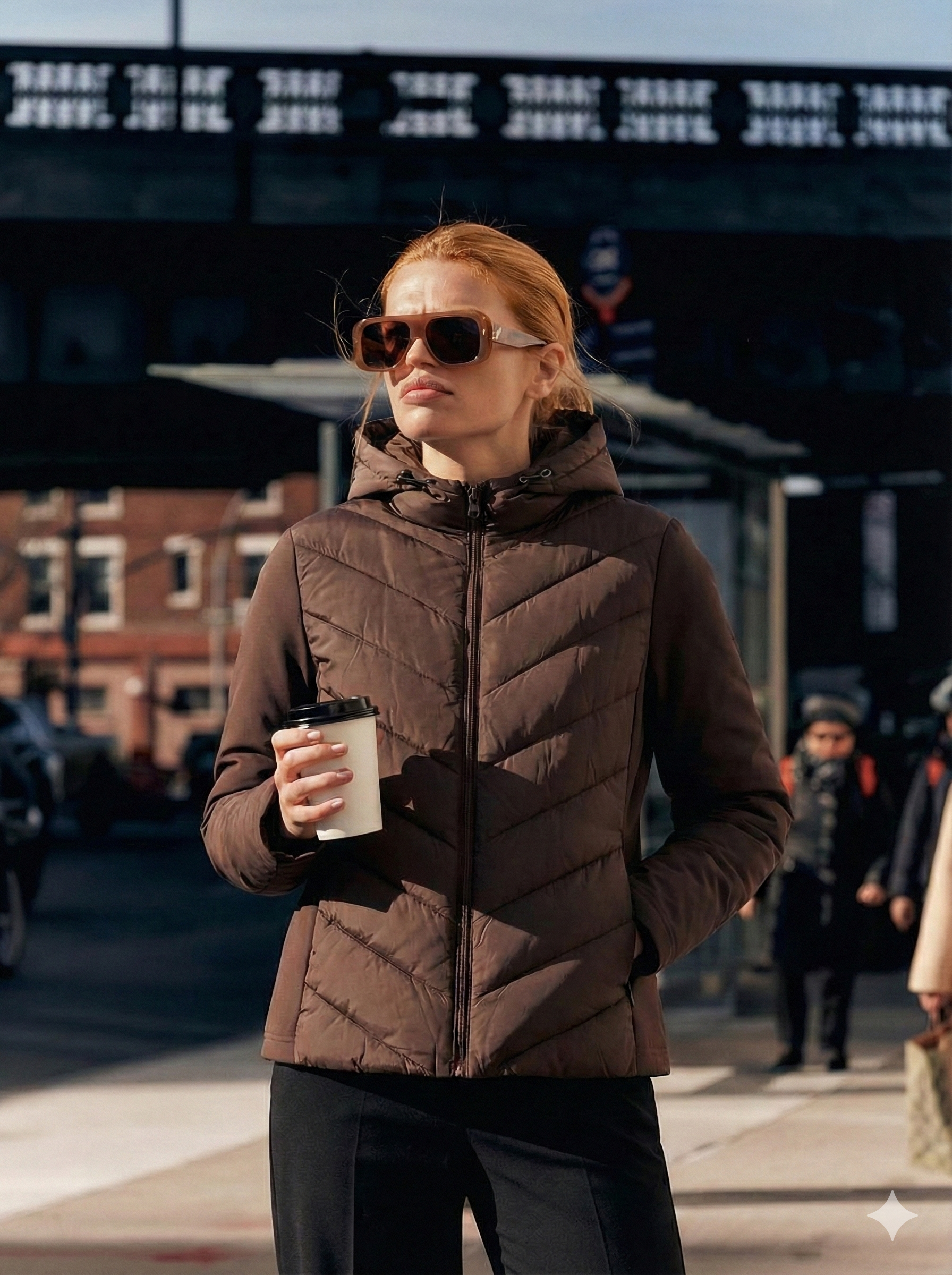 Emma | Doudoune imperméable à capuche