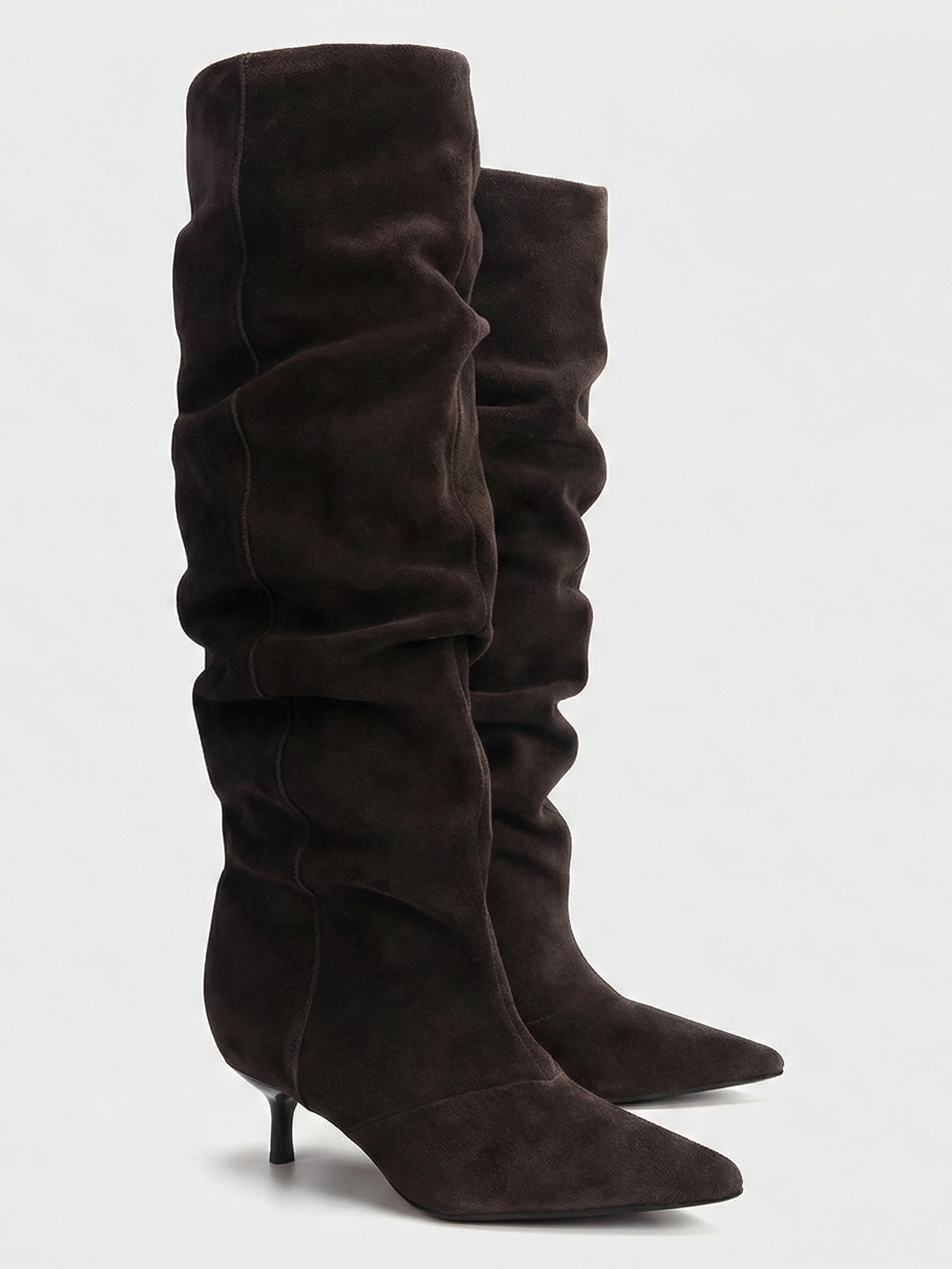 Allyson | Bottes souples à talons hauts jusqu'aux genoux