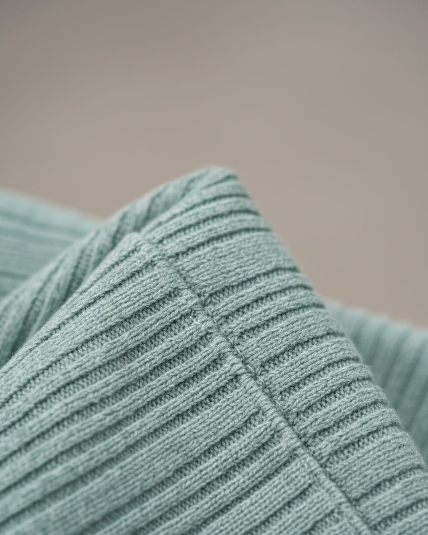 Leichter Strickpullover mit lockerem Schnitt – Sage Mist