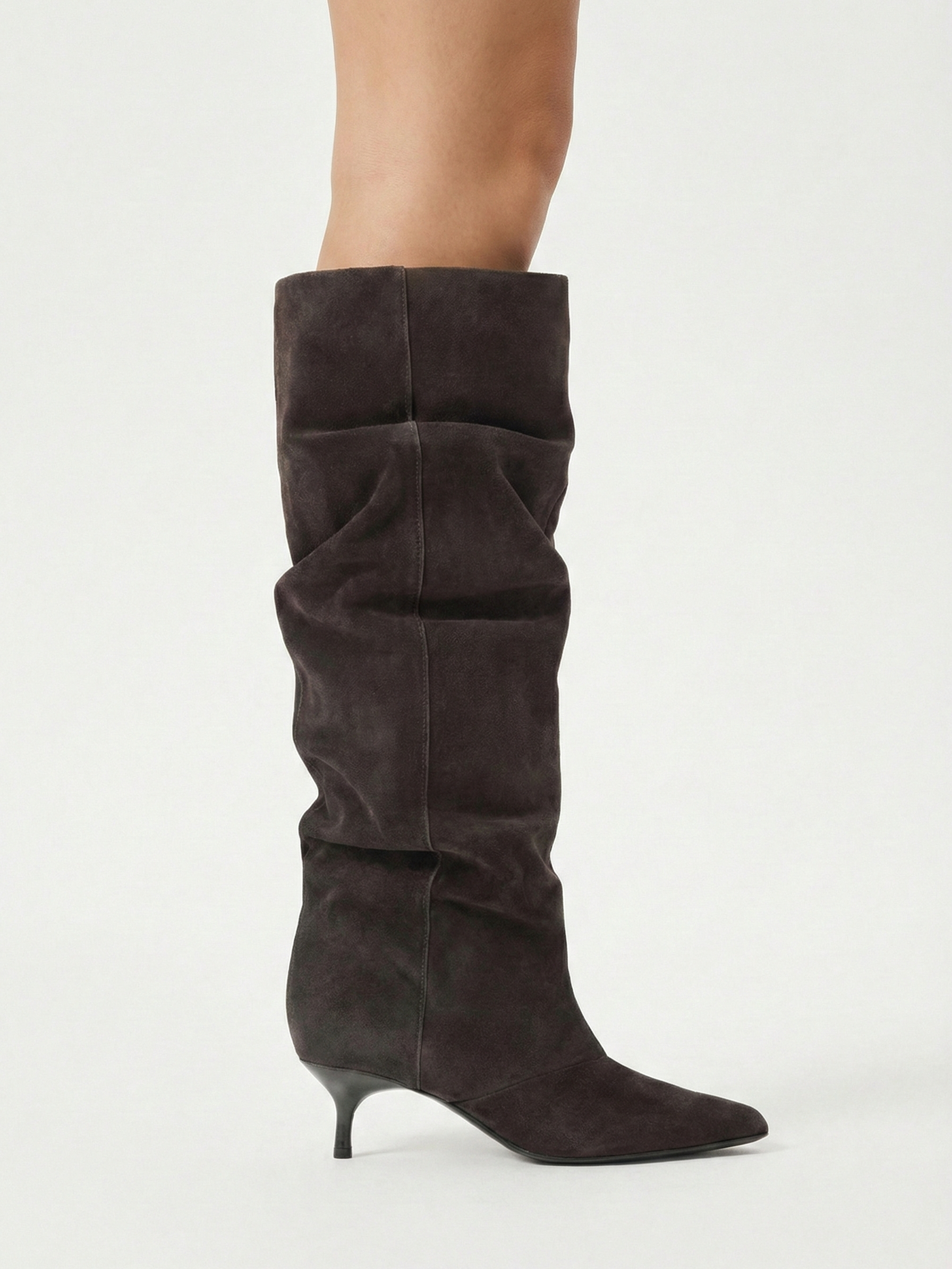 Allyson | Bottes souples à talons hauts jusqu'aux genoux