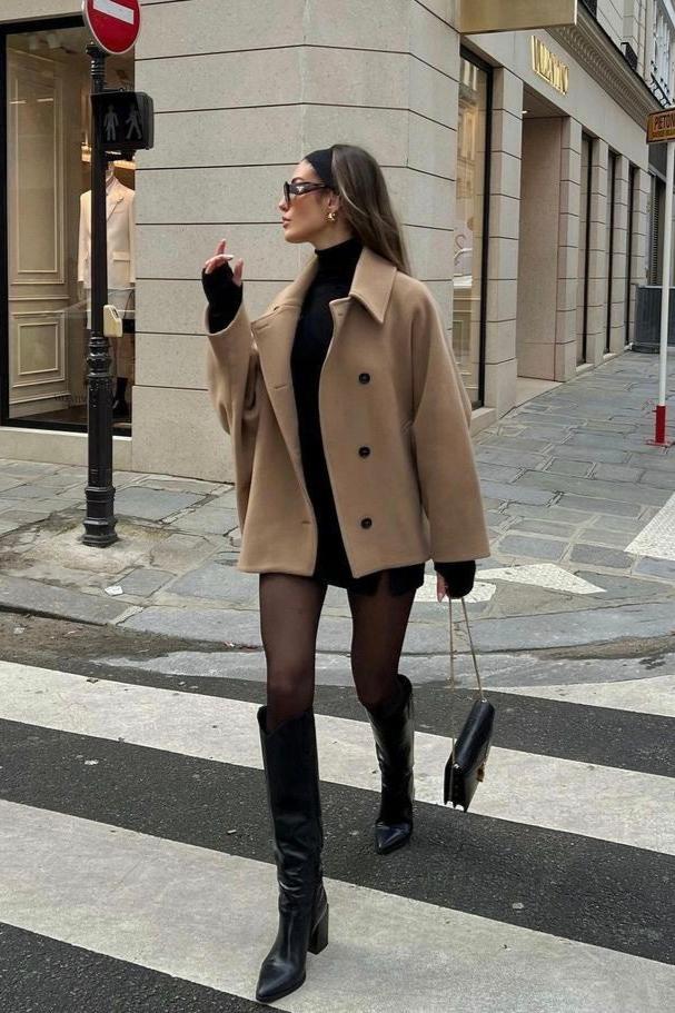 Lauryn | Oversized Collard Coat