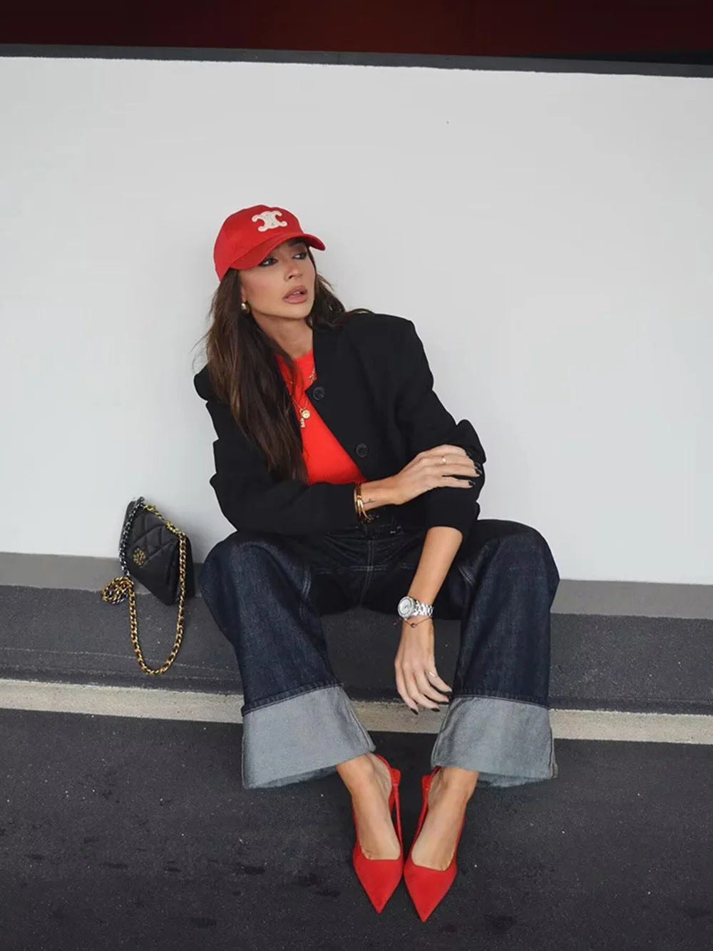 Wiese | Hochgekrempelte Hosen