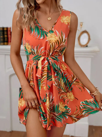 Elegantes Damenkleid mit Print – Ausdrucksstark & stilvoll