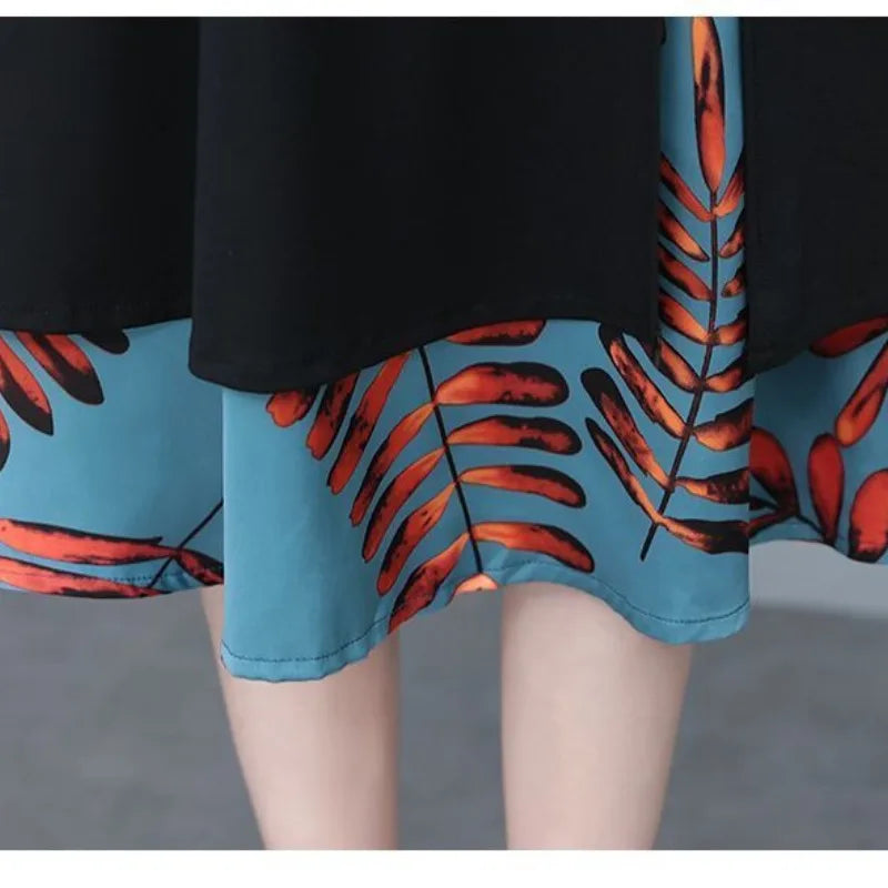 Herbst-/Winterkleid mit elegantem Stehkragen