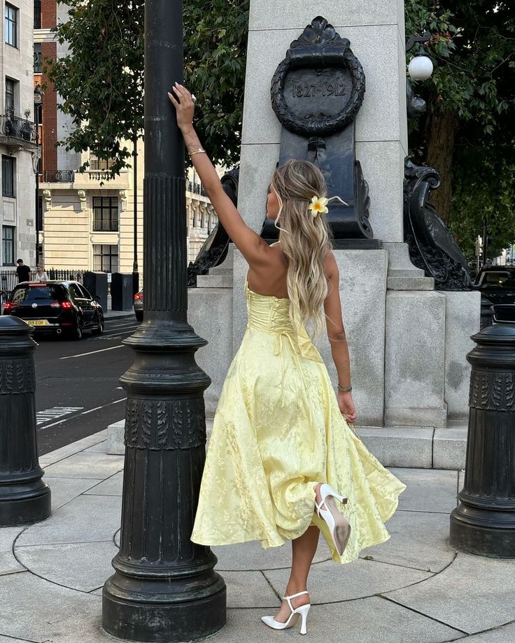 Esmeralda | Ärmelloses Midikleid mit Trägern