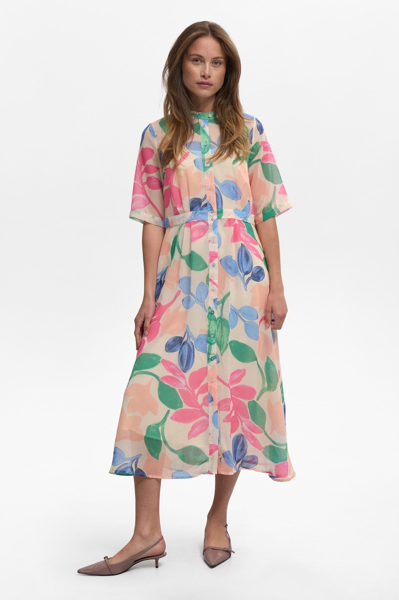 ROBE SS NOUVELLE NUKYNDALL - Bouleau