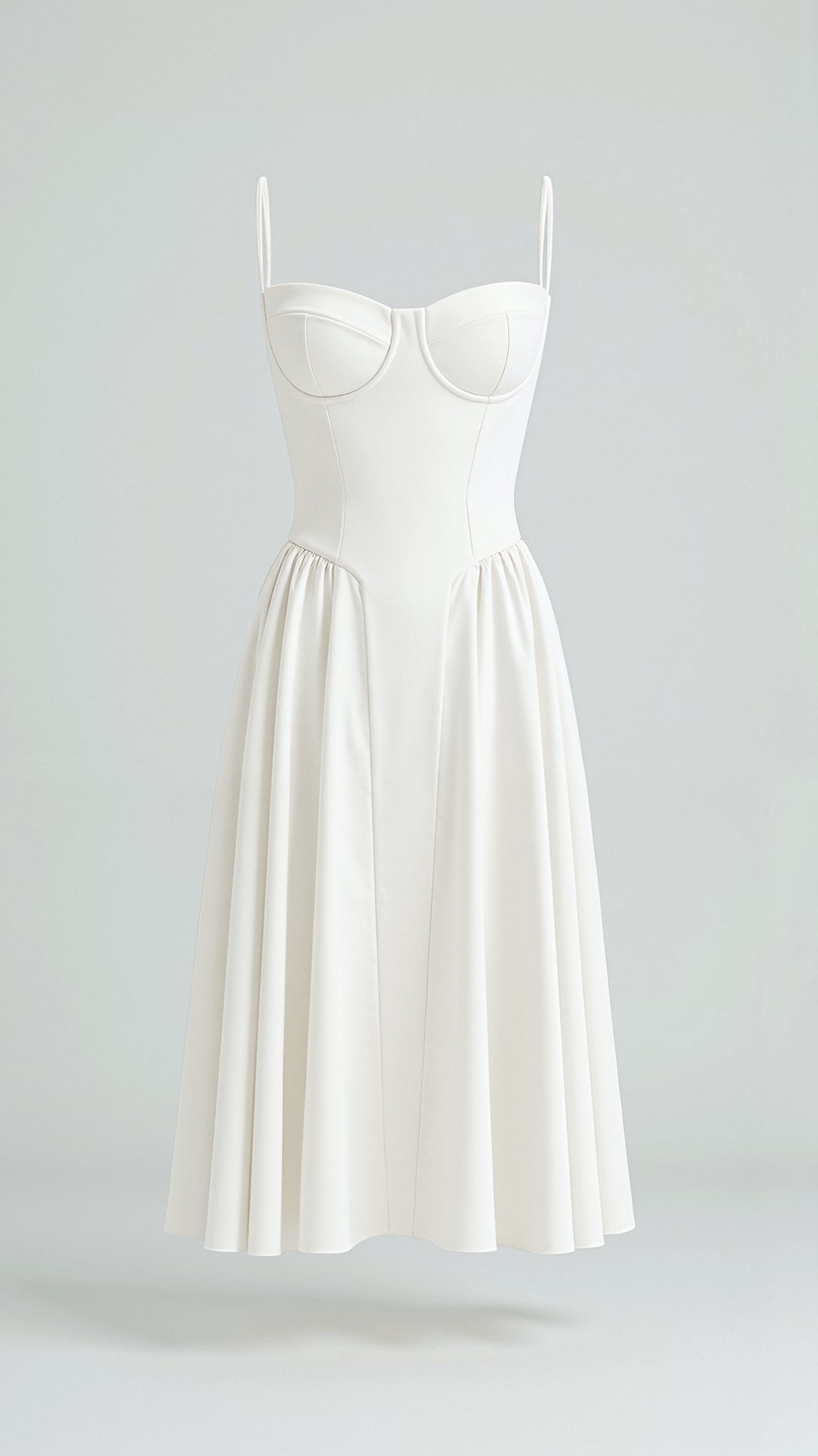 Odette | Corset Midi Dress