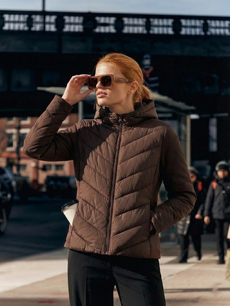 Emma | Doudoune imperméable à capuche