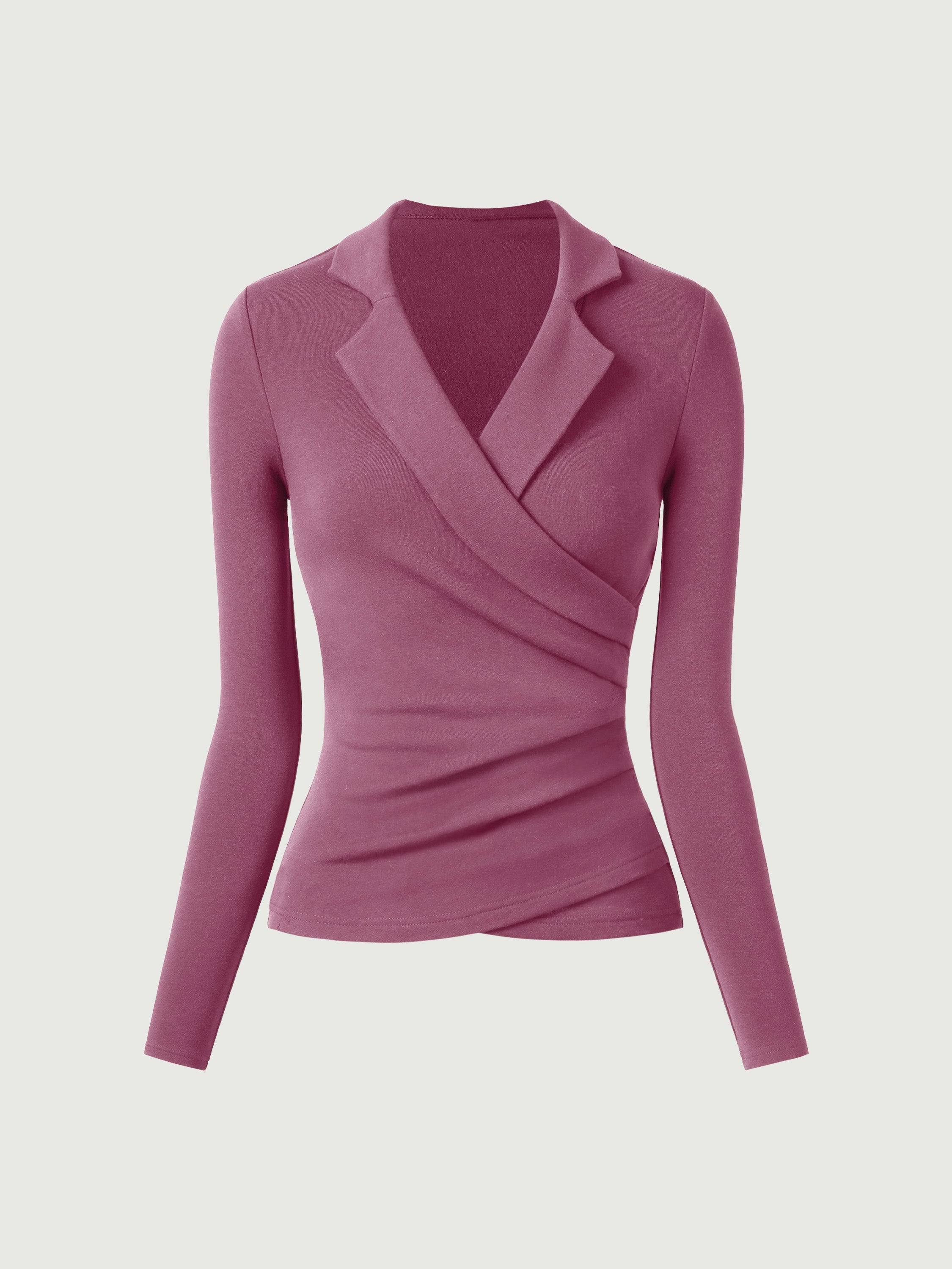 Surplice Top with Eco-Mousse® Collar