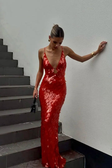 Kailani | Maxikleid mit Pailletten