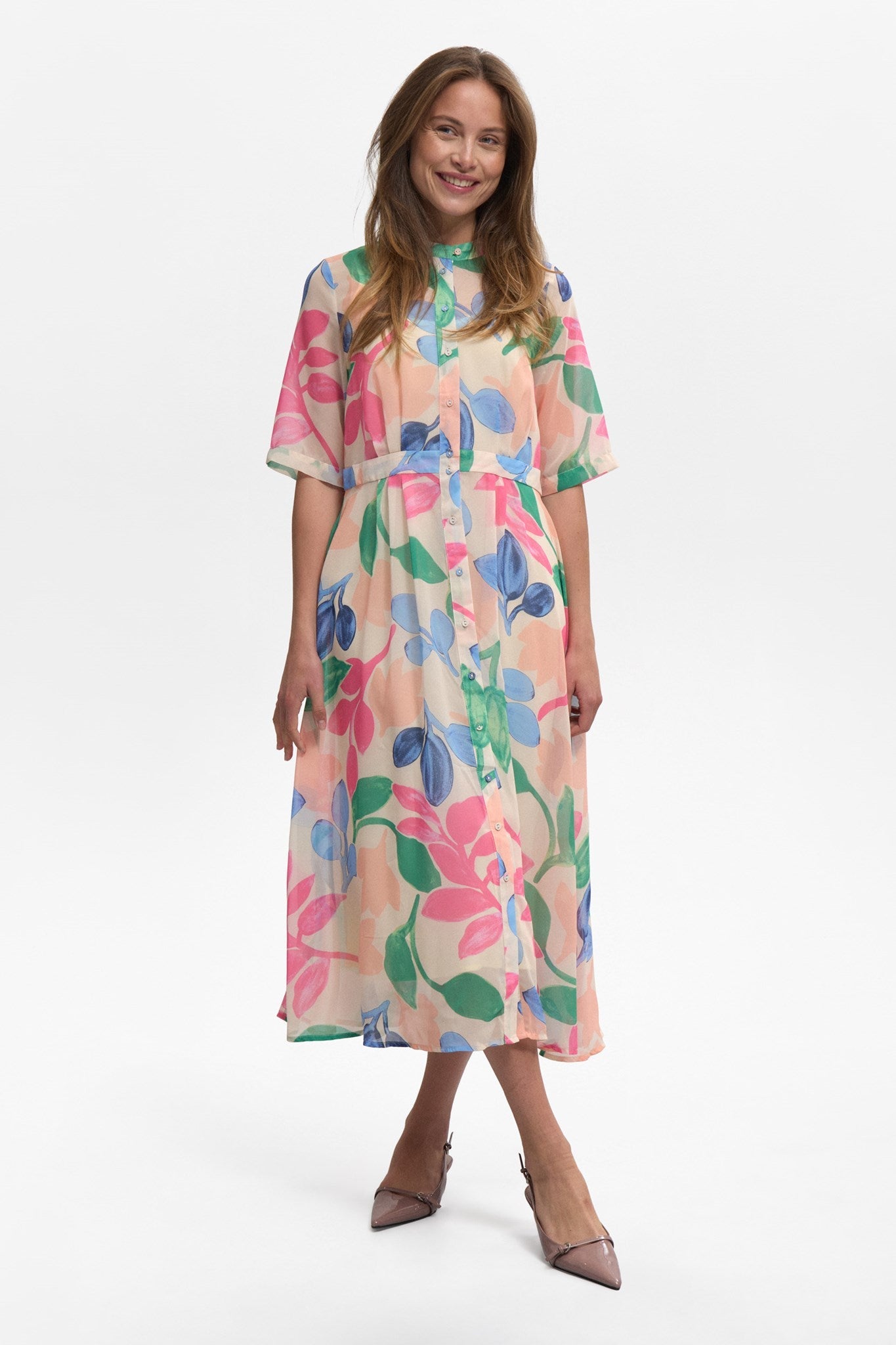 NUKYNDALL NEW SS DRESS - Birch