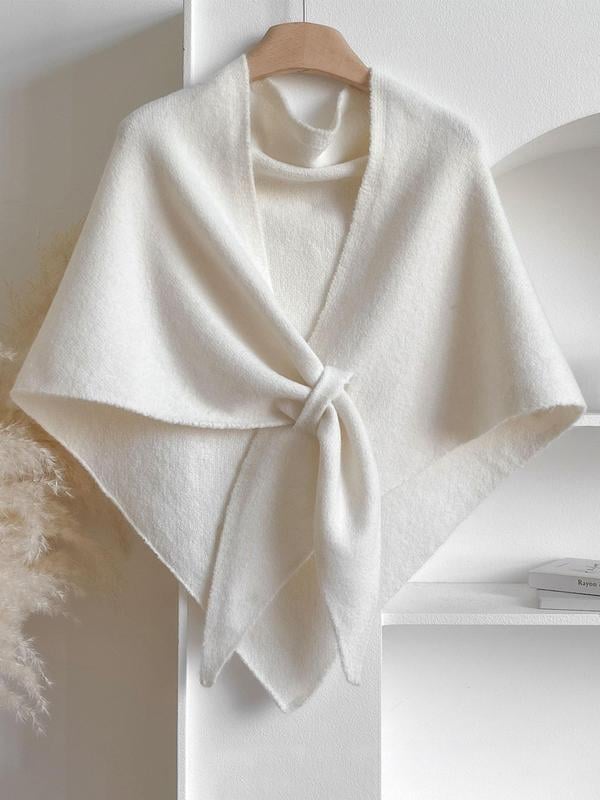 Unifarbener Premium-Damenschal