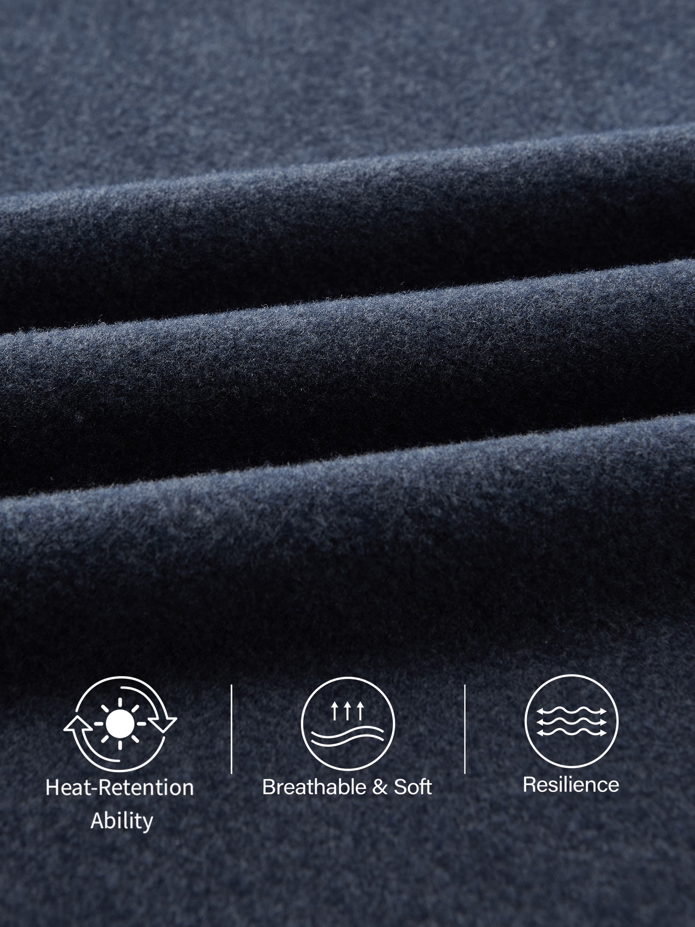 Cozy Relaxed Mockneck Top with Banded Hem