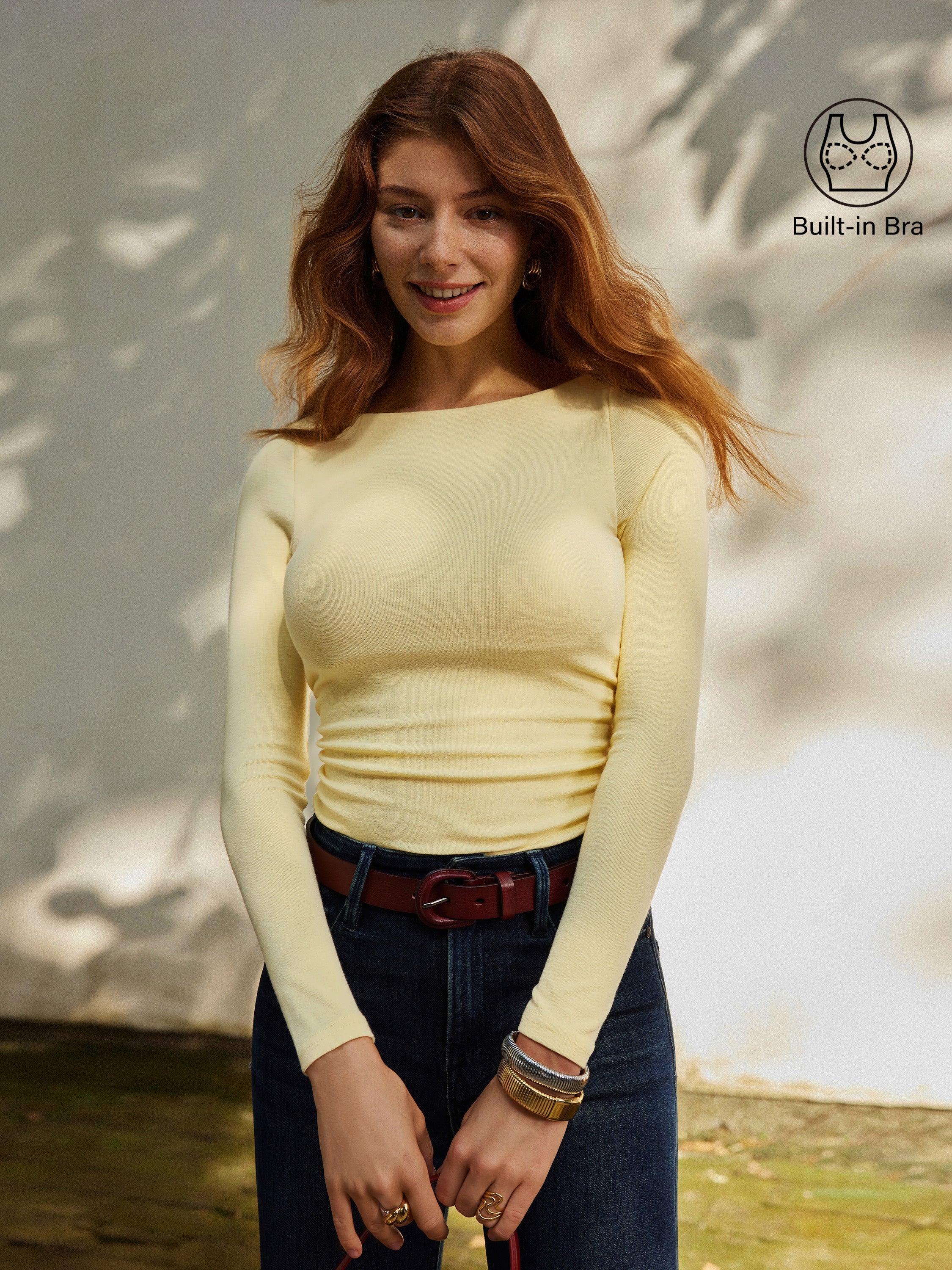 Open-Back Bandless Brami Top