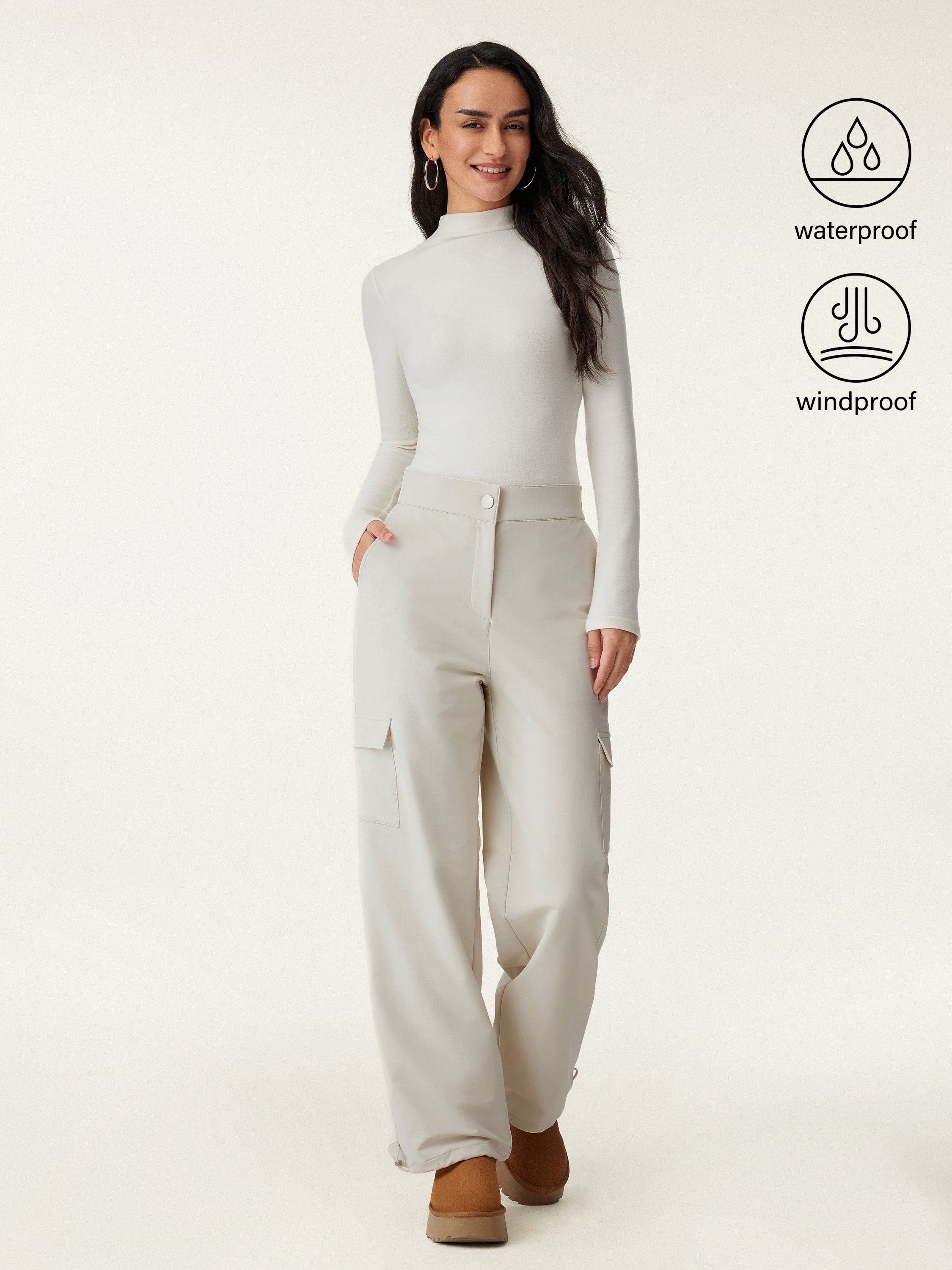 Waterproof Fleece Cargo Pant