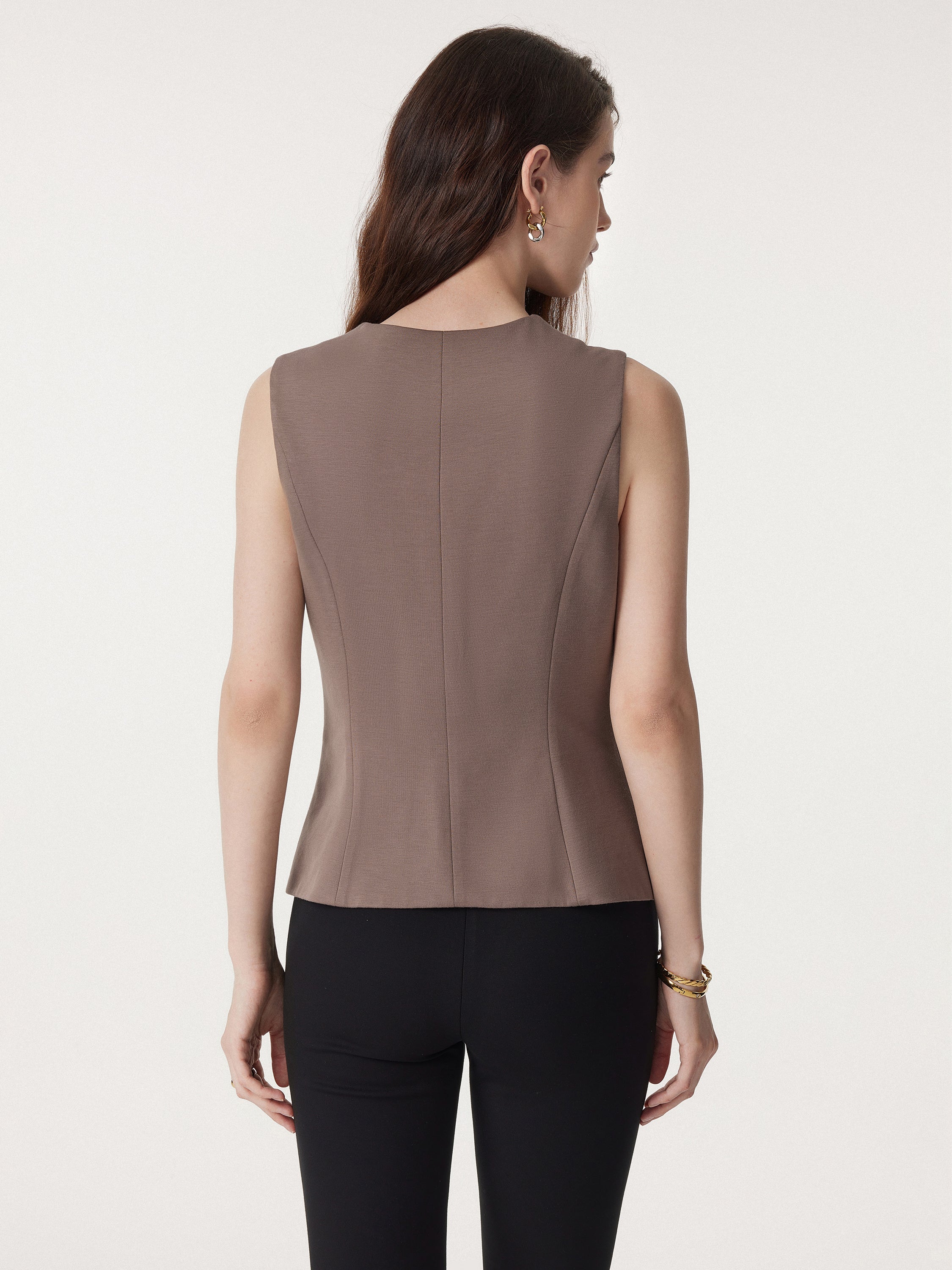 Office Staple Waistcoat with Pockets
