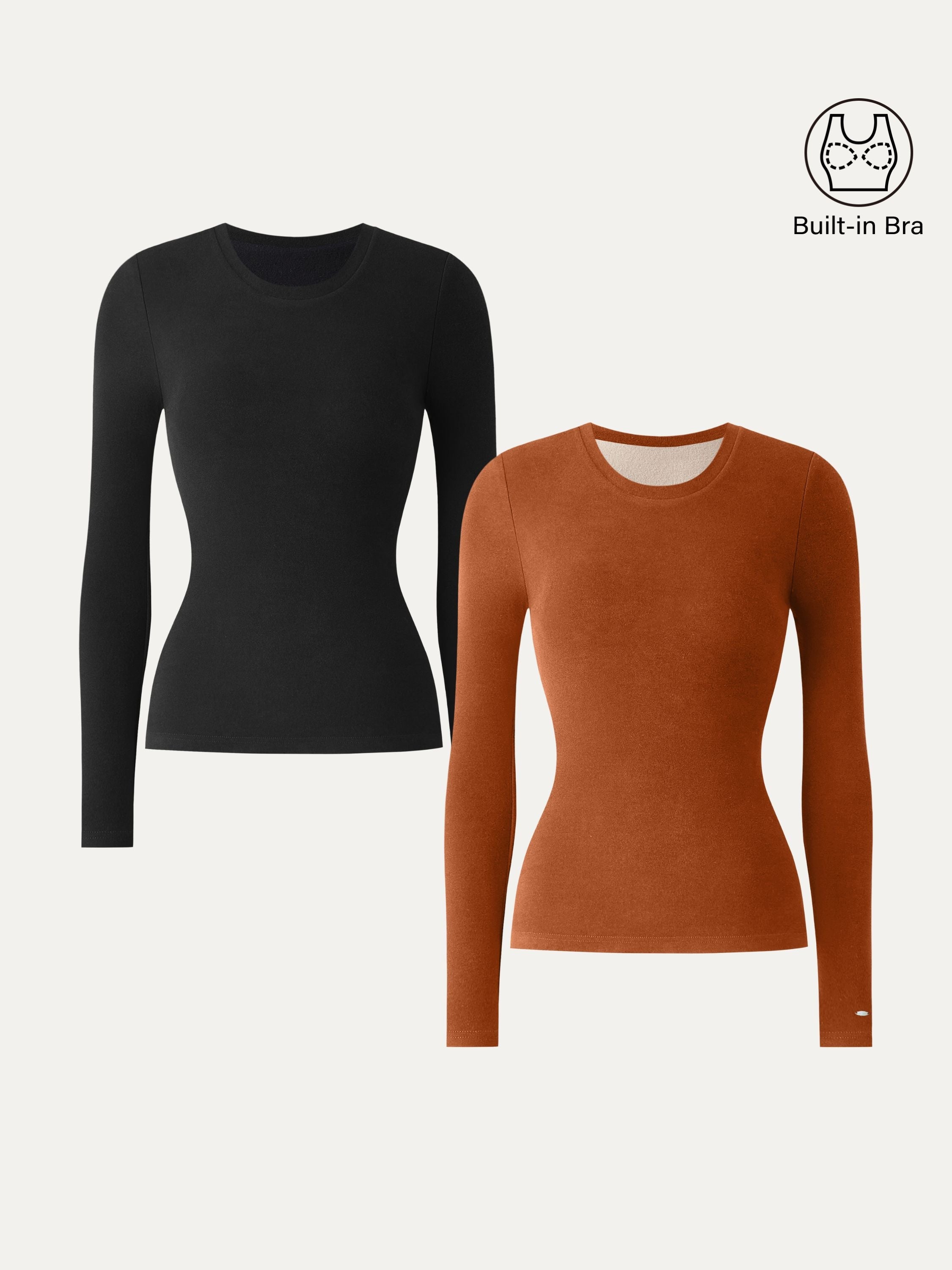 MaxWarm Crewneck Long Sleeve Brami