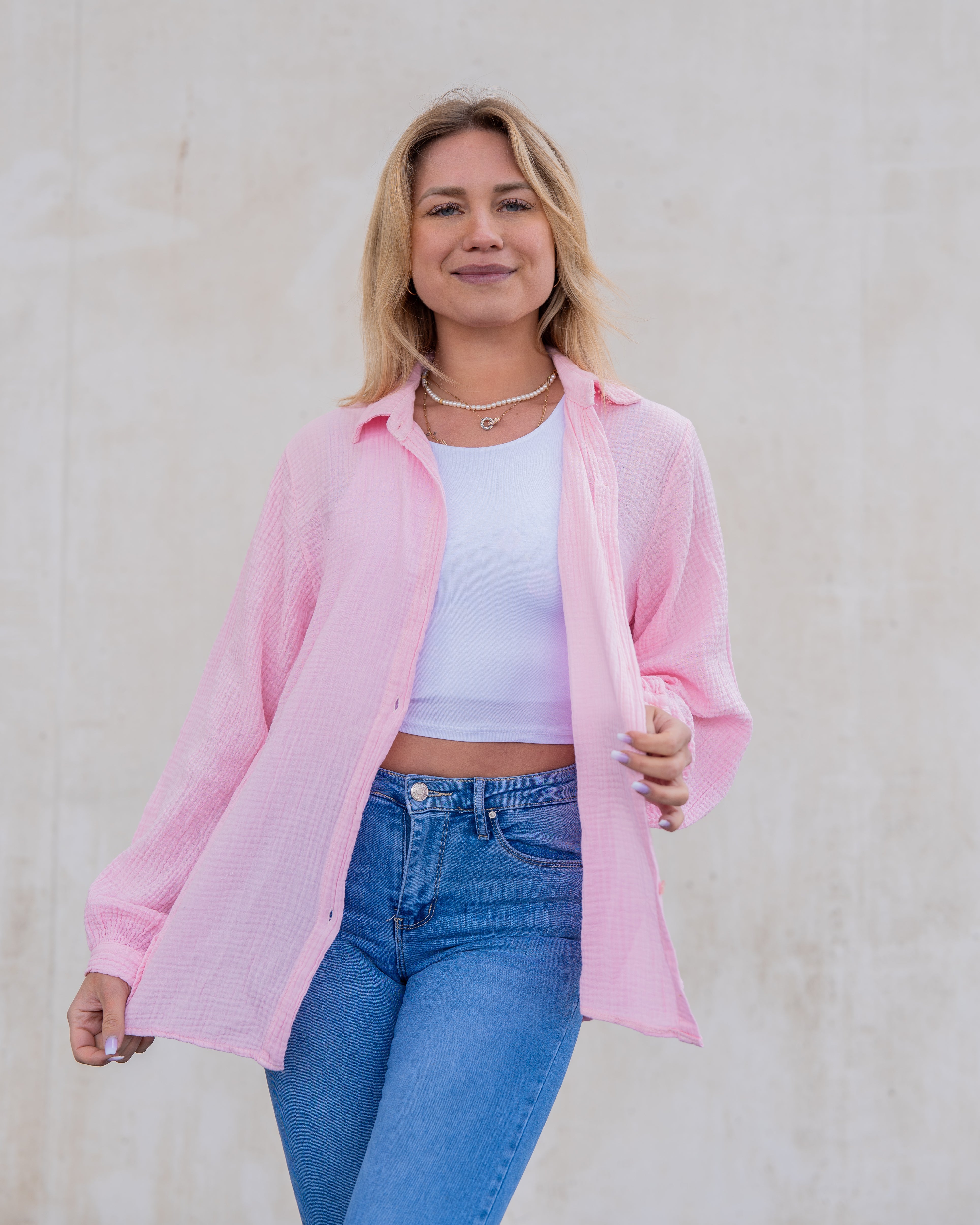 Musselin Bluse | Stella