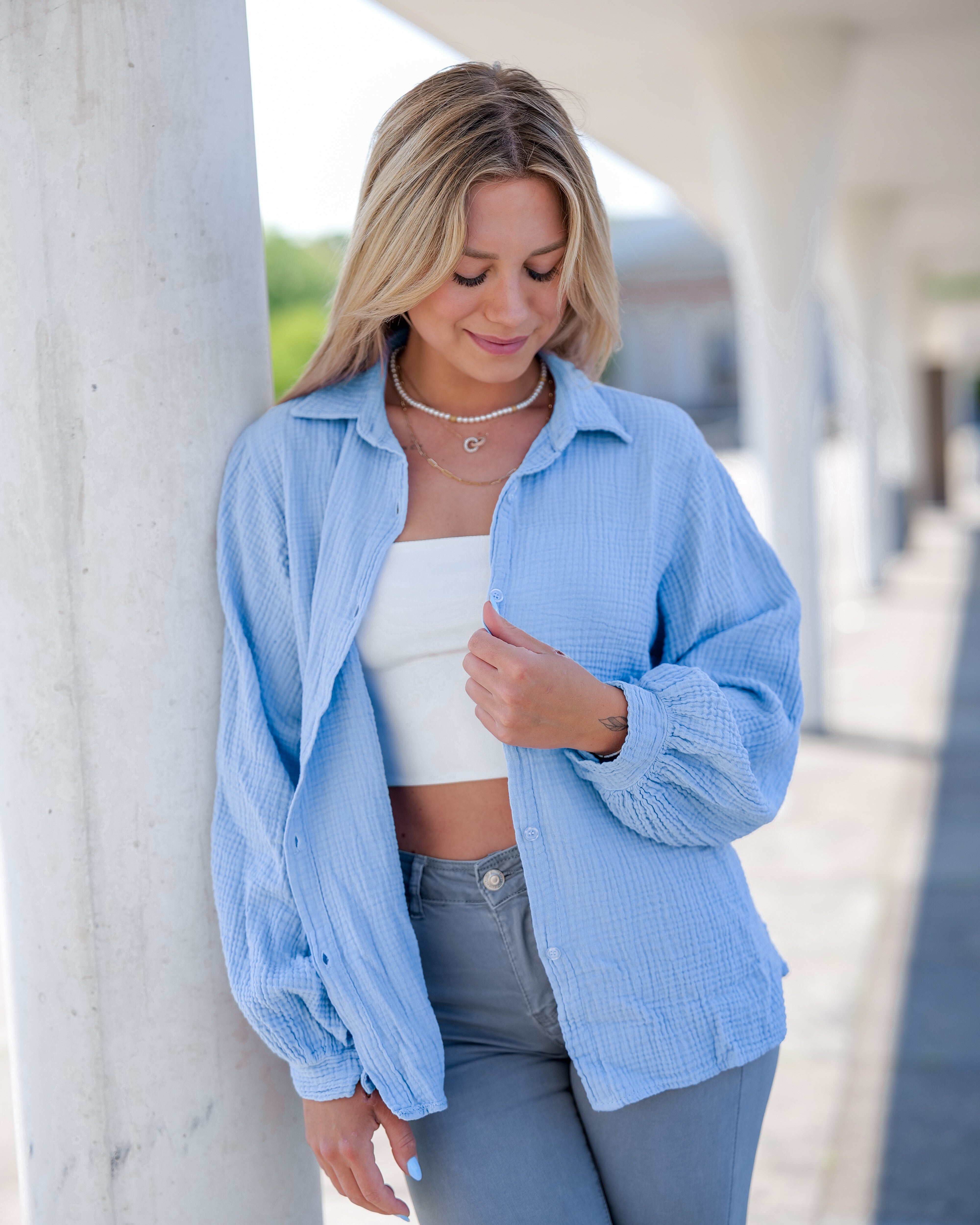 Musselin Bluse | Stella