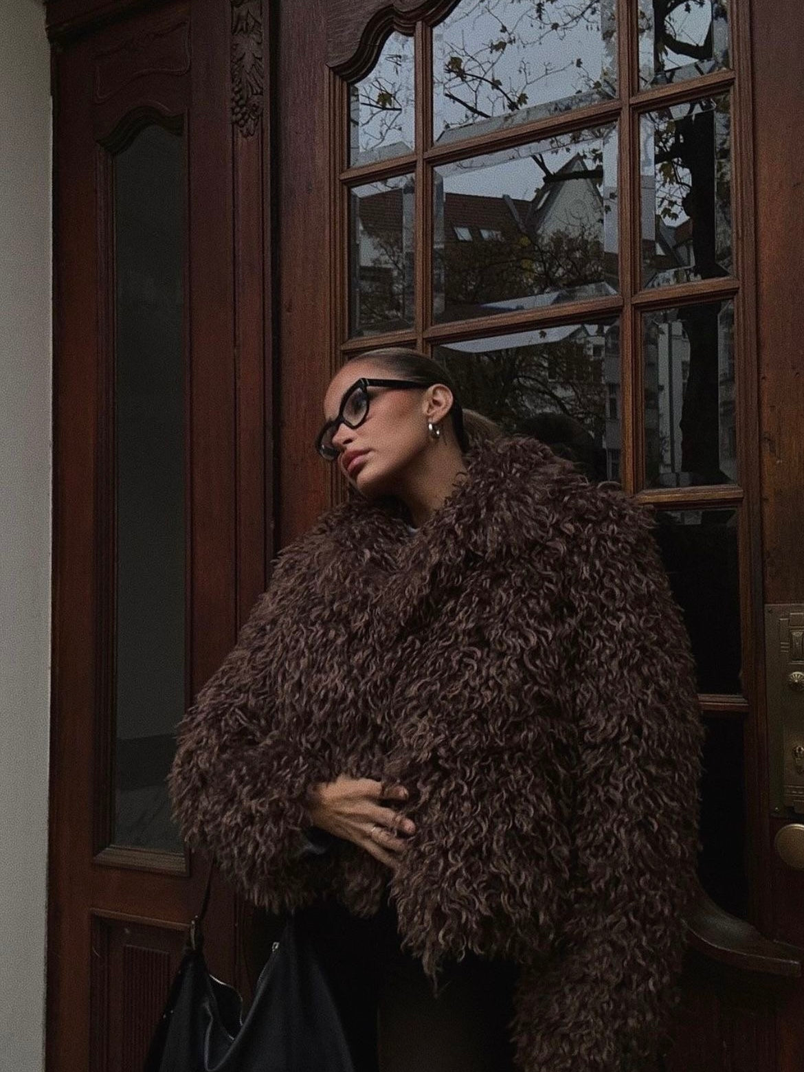 Hana | Veste tendance en fausse fourrure