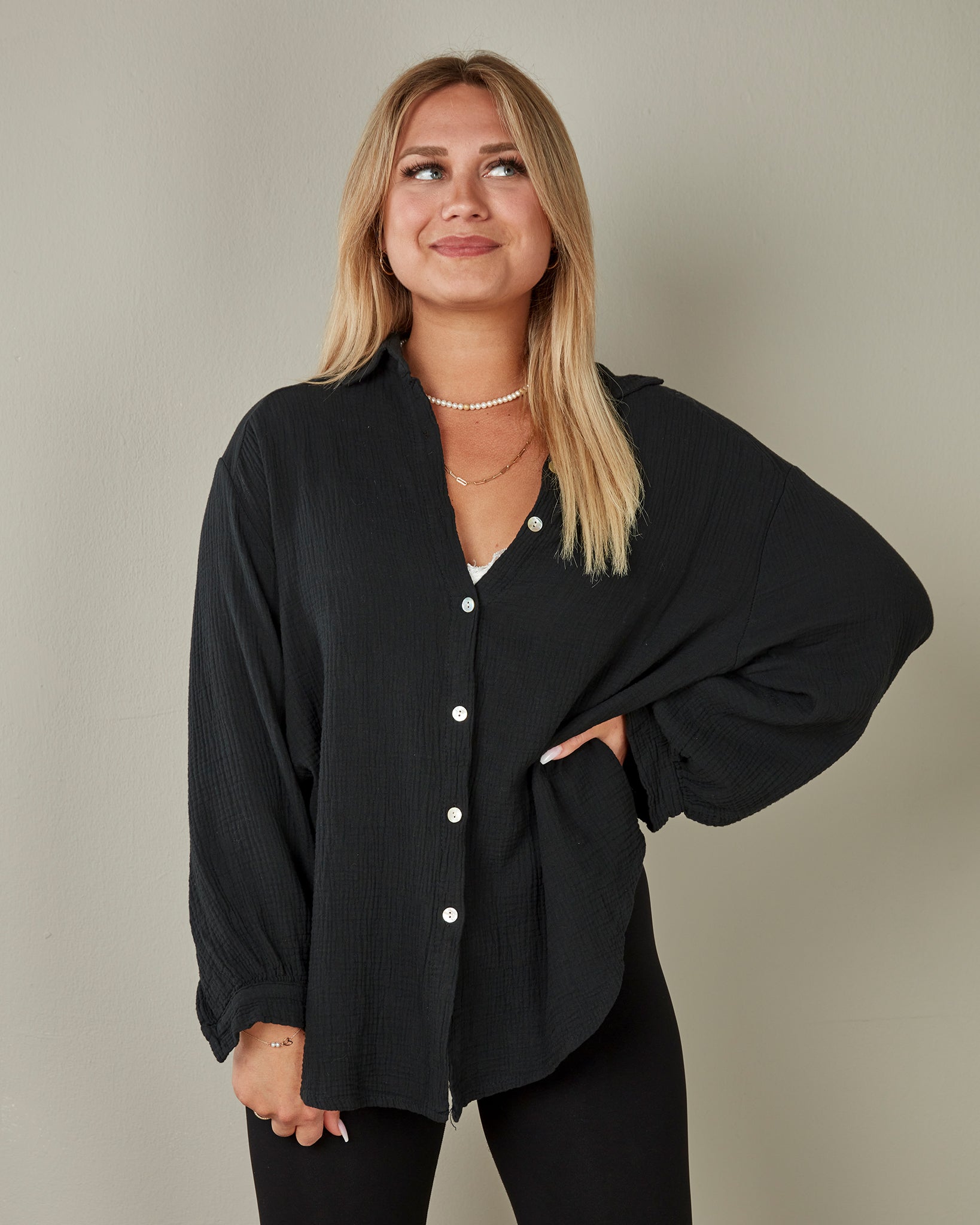 Musselin Bluse | Stella
