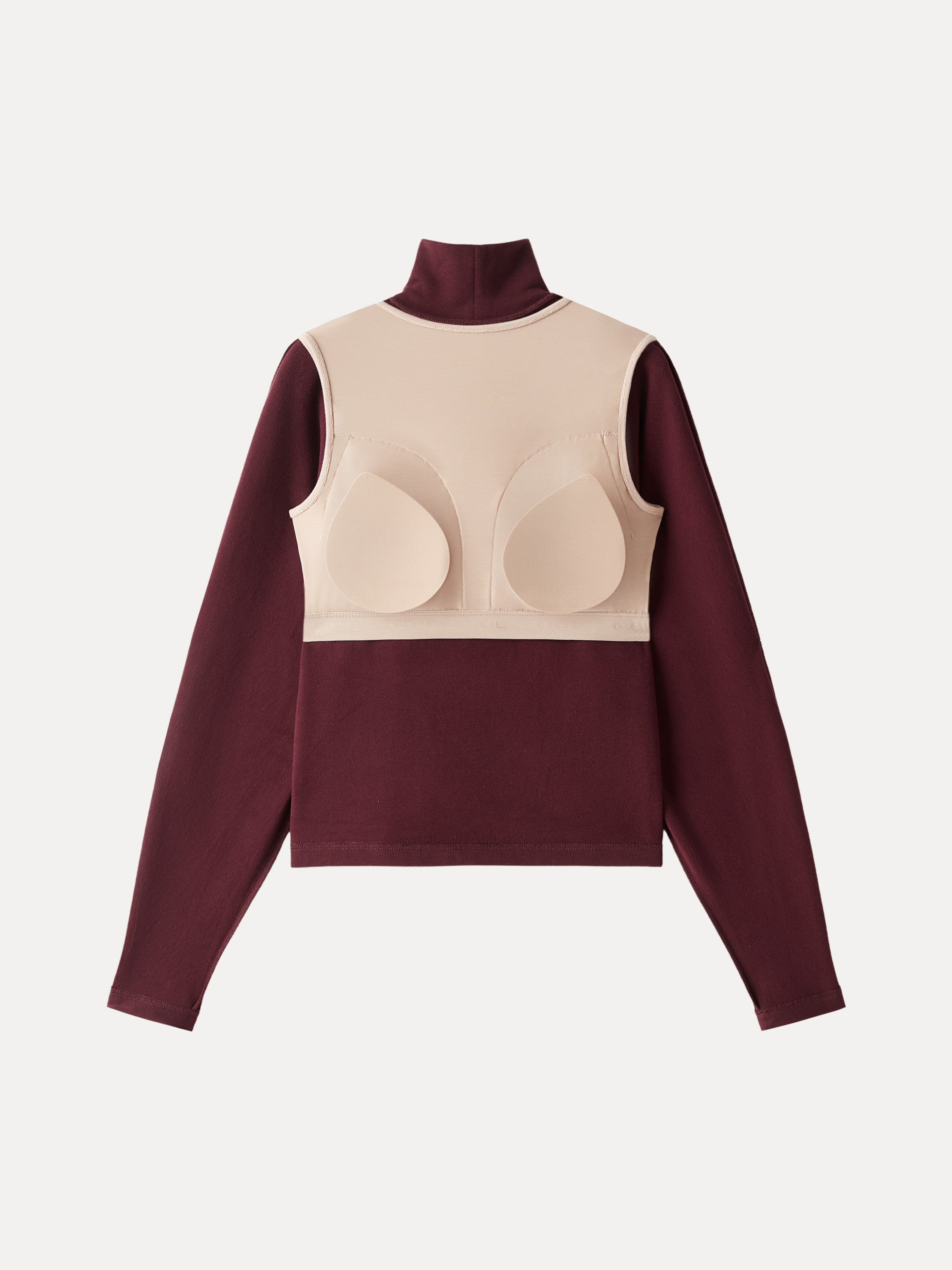 Cozy Warm Turtleneck Batwing Sleeve Brami