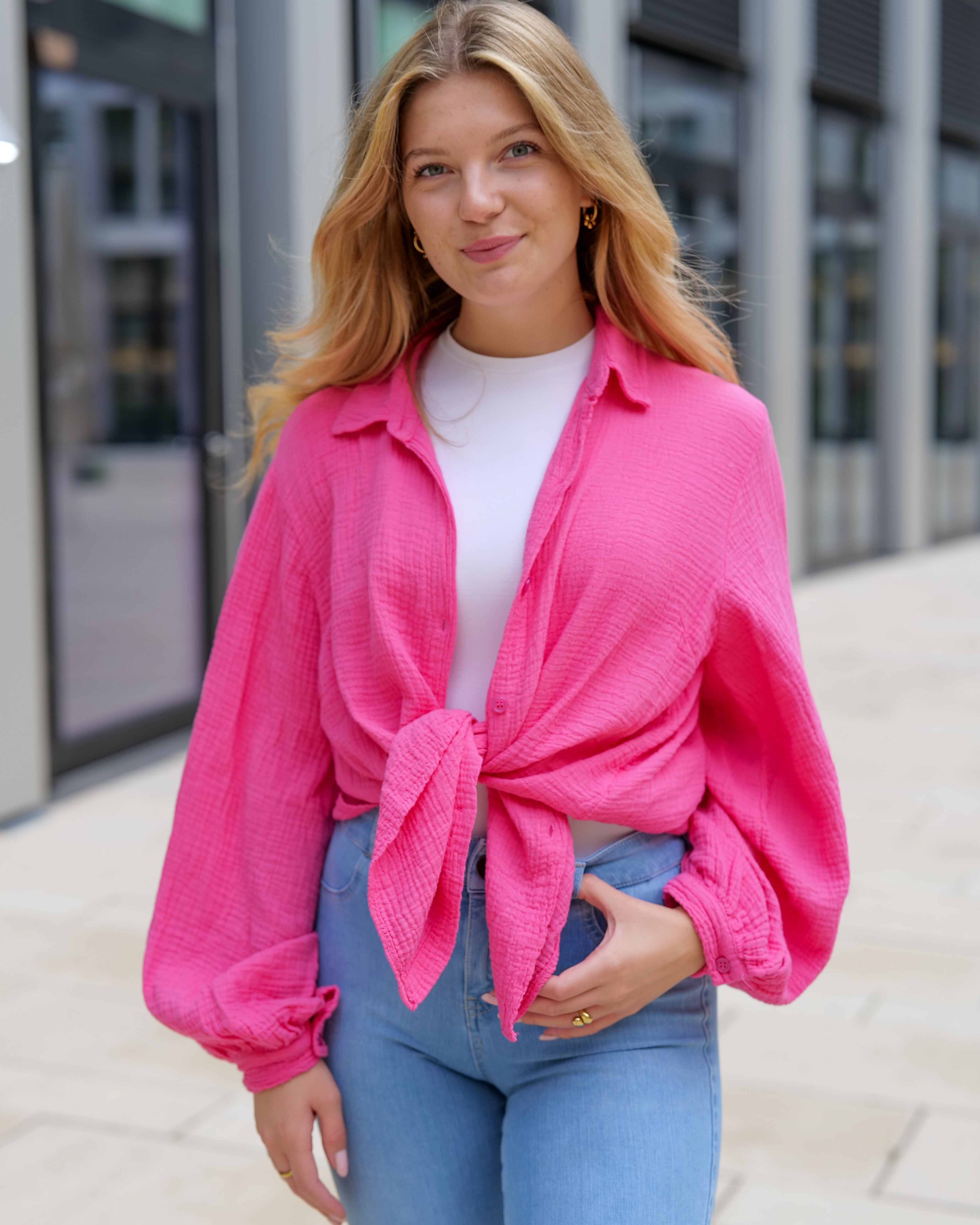 Musselin Bluse | Stella