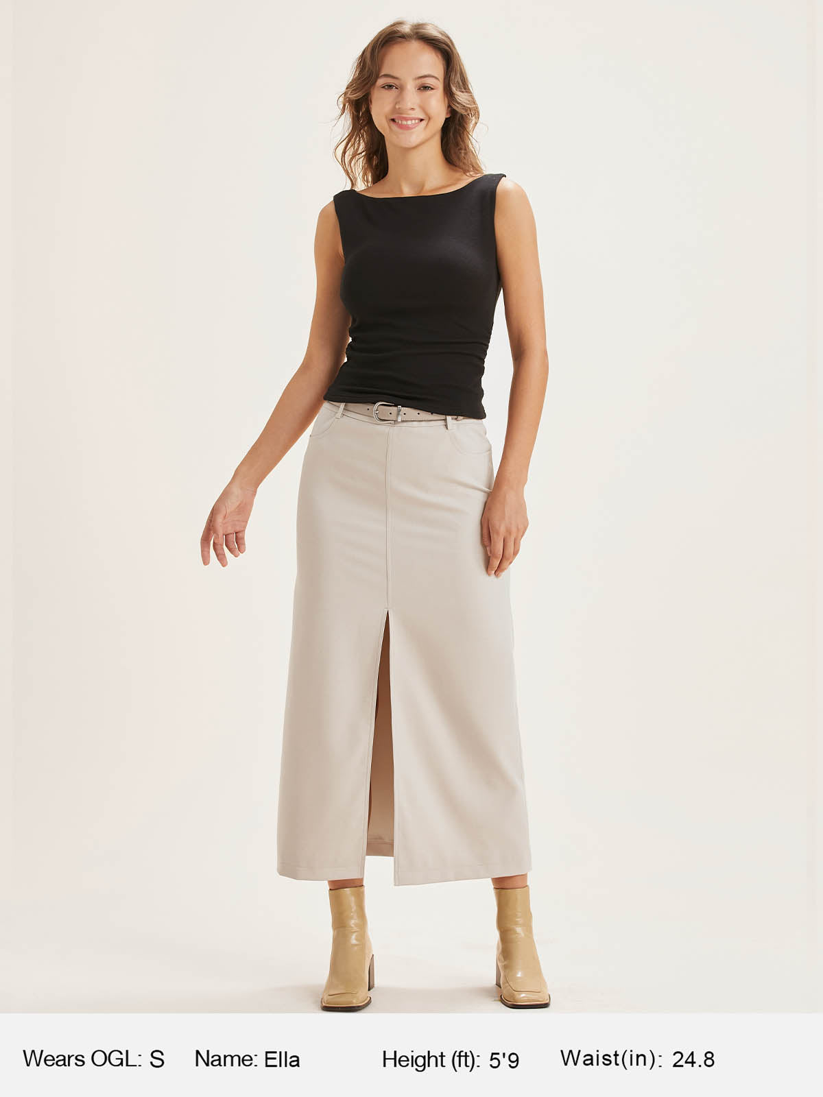 Boat Neck Brami Tank Top