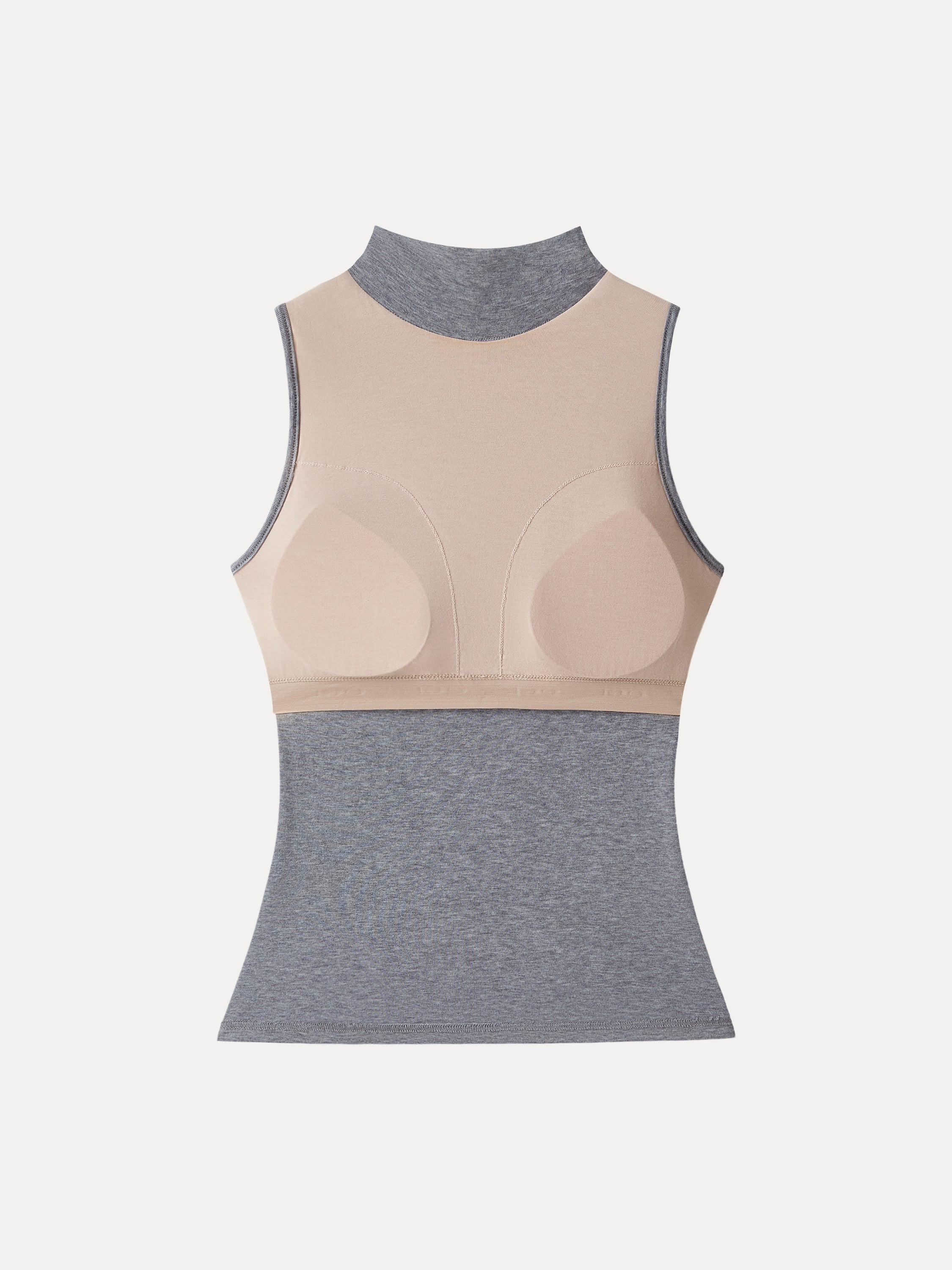 Lyocell Cashmere Sleeveless Turtleneck Brami