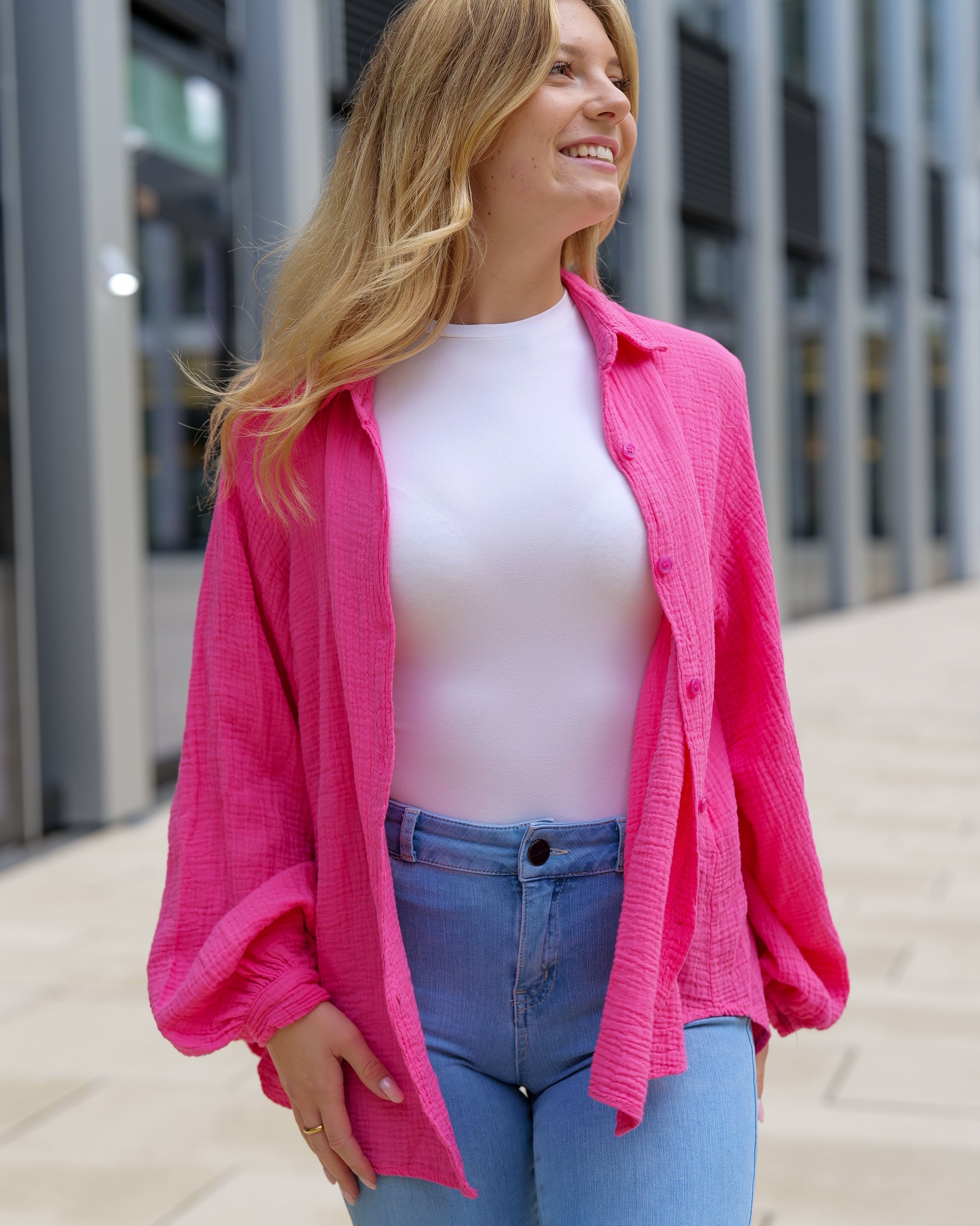 Musselin Bluse | Stella