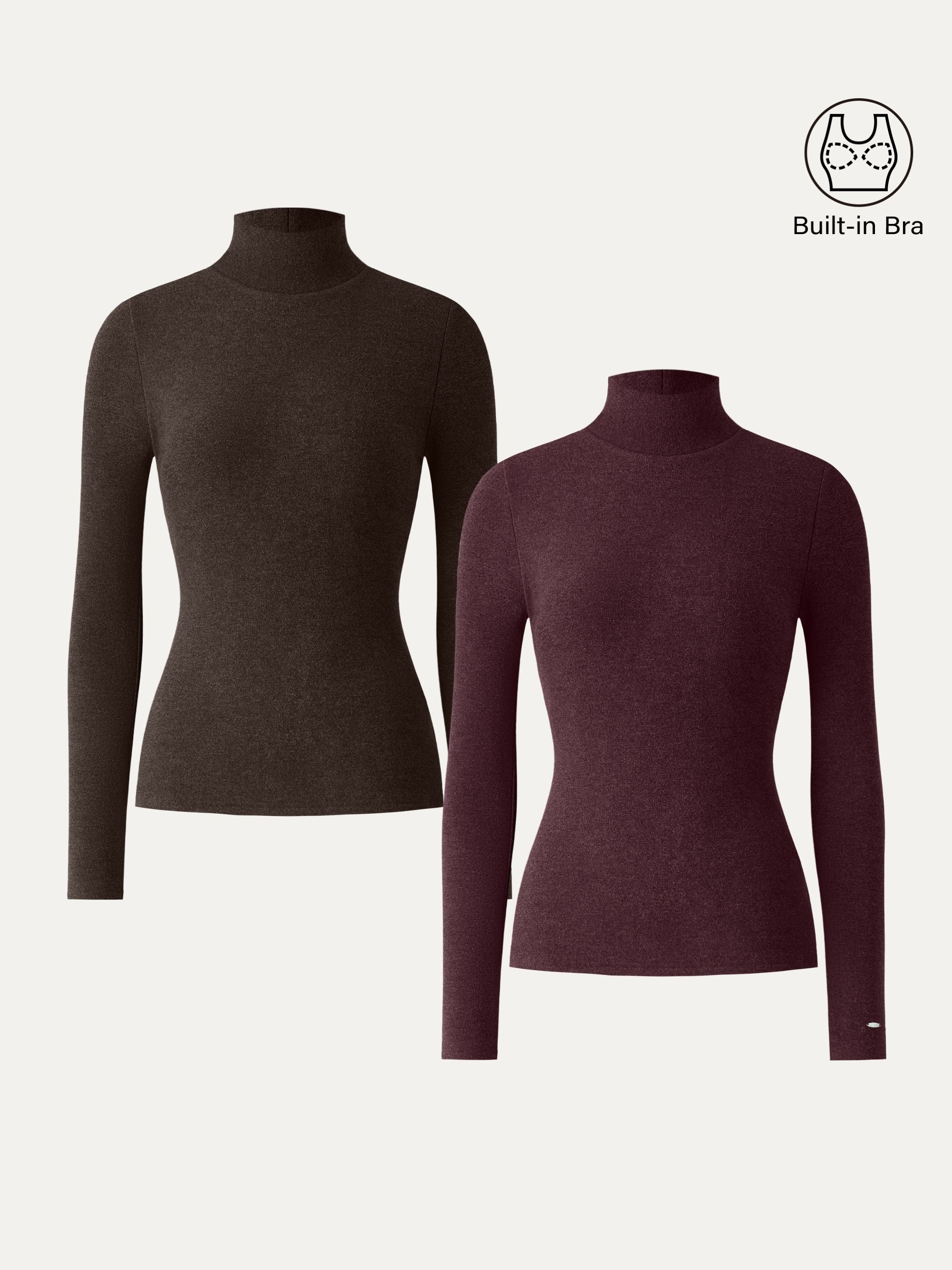 MaxWarm Turtleneck Long Sleeve Brami