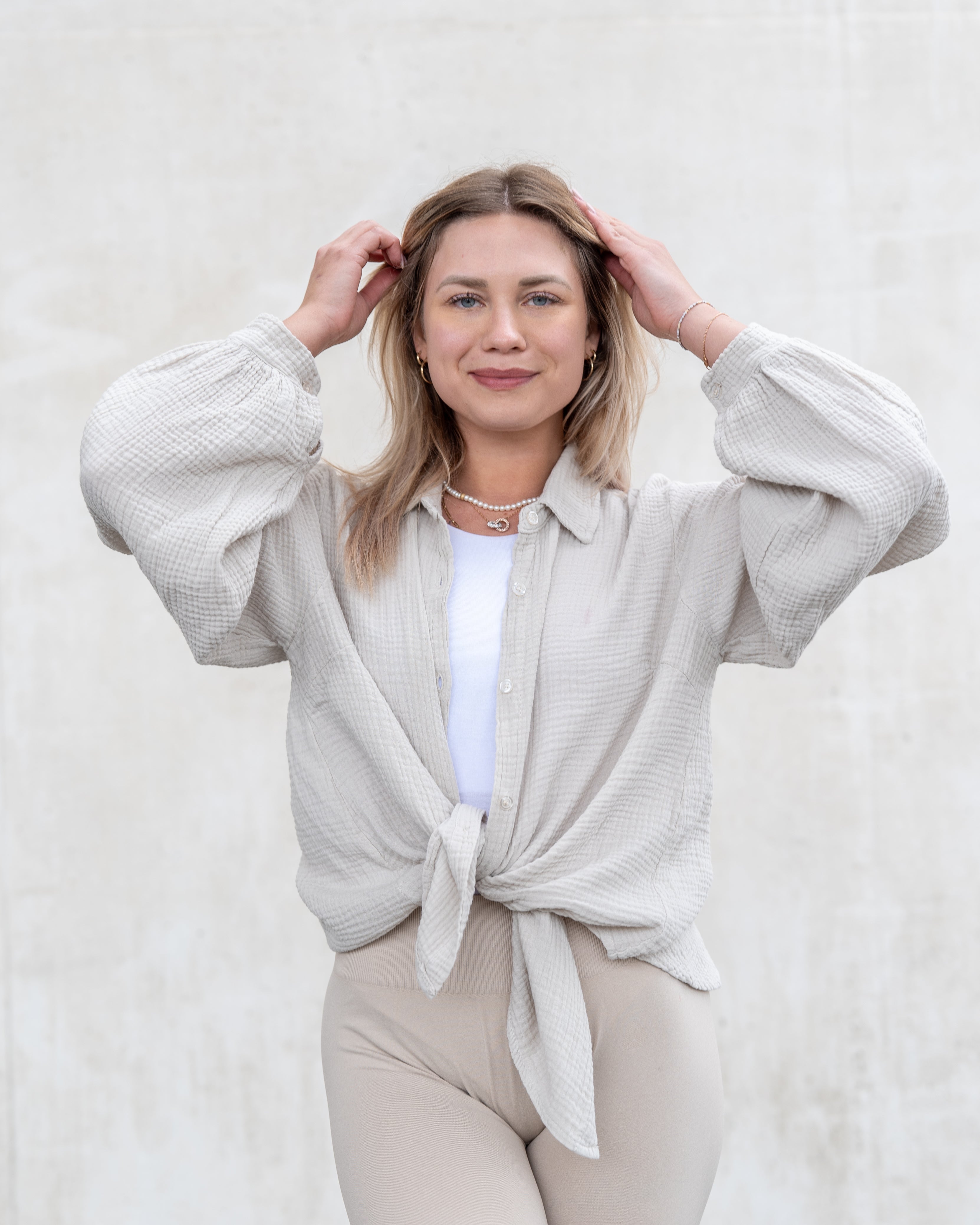 Musselin Bluse | Stella