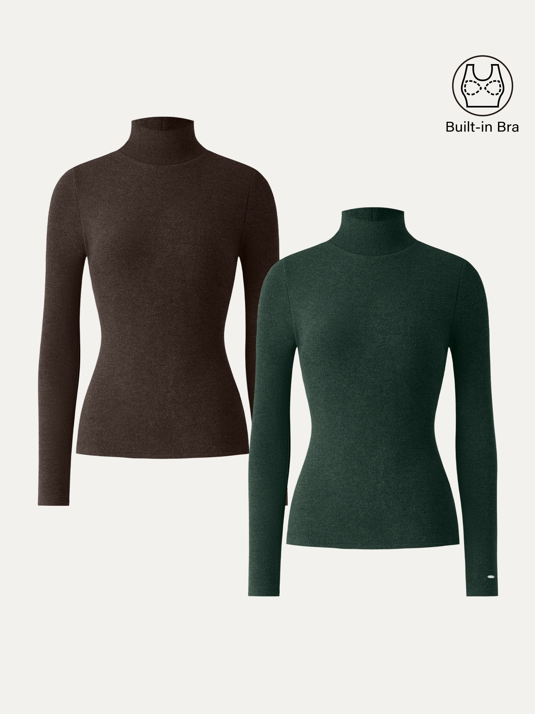 MaxWarm Turtleneck Long Sleeve Brami