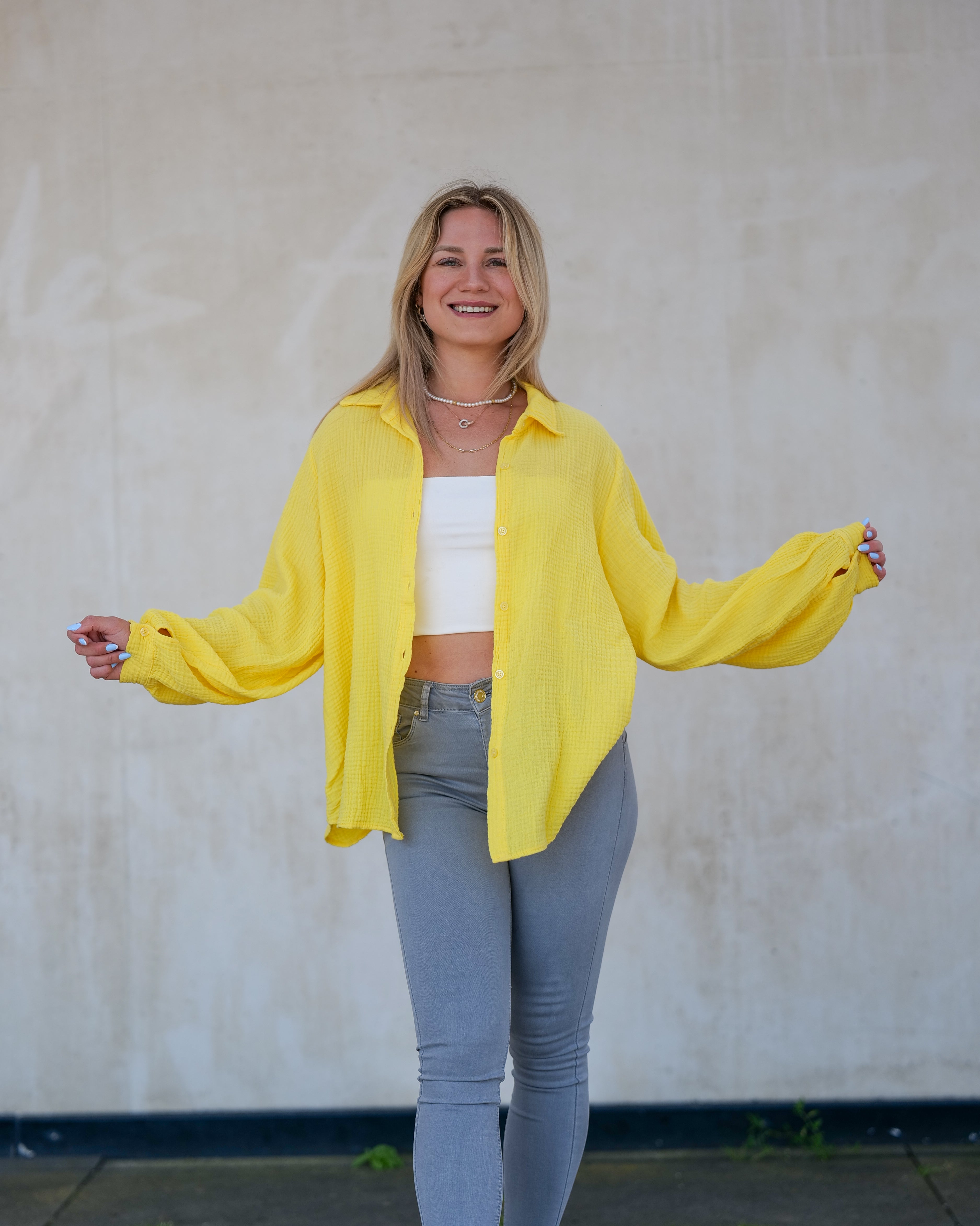 Musselin Bluse | Stella