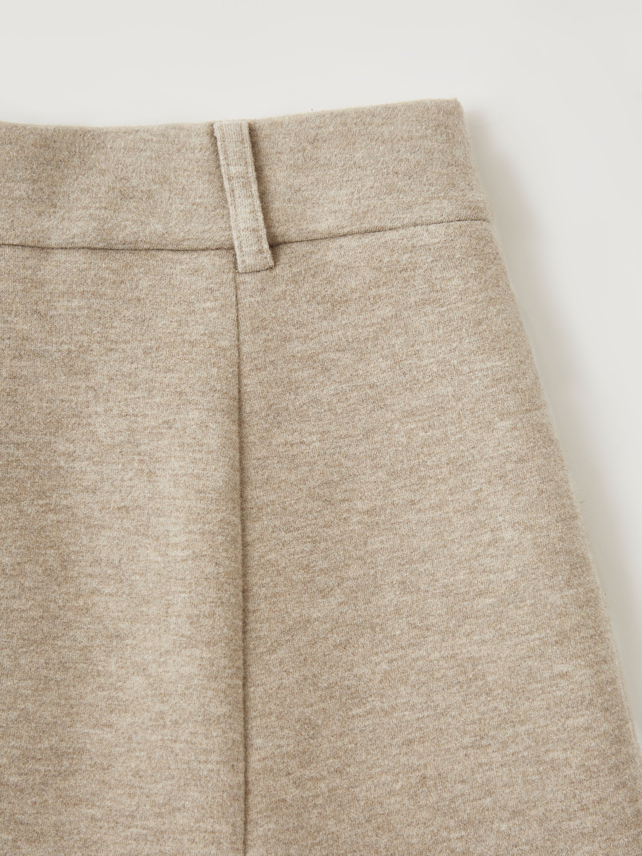 High Waisted Umbrella Hem Midi Skirt