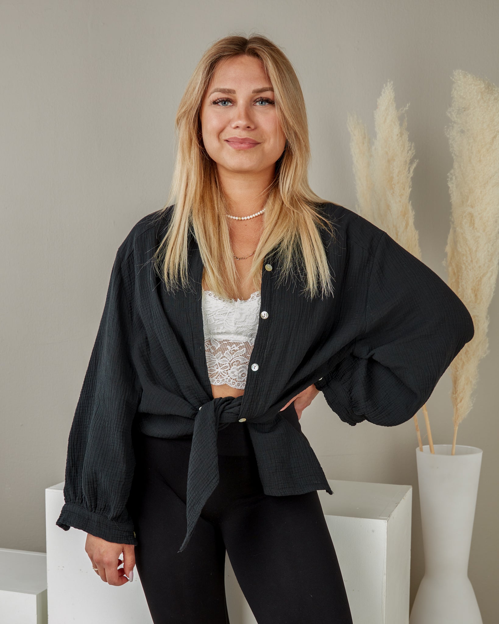 Musselin Bluse | Stella