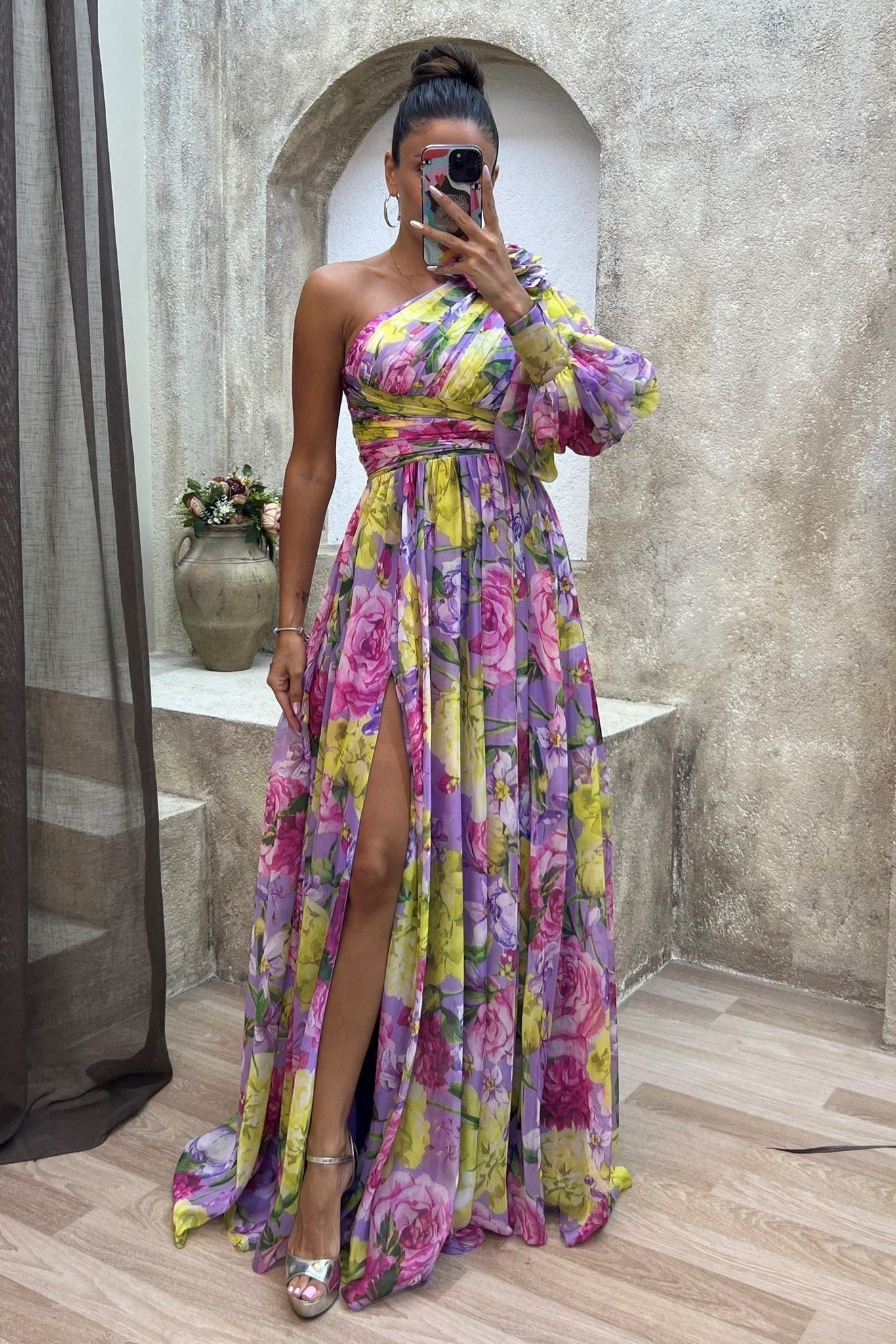 Paige | Atemberaubendes fließendes Kleid