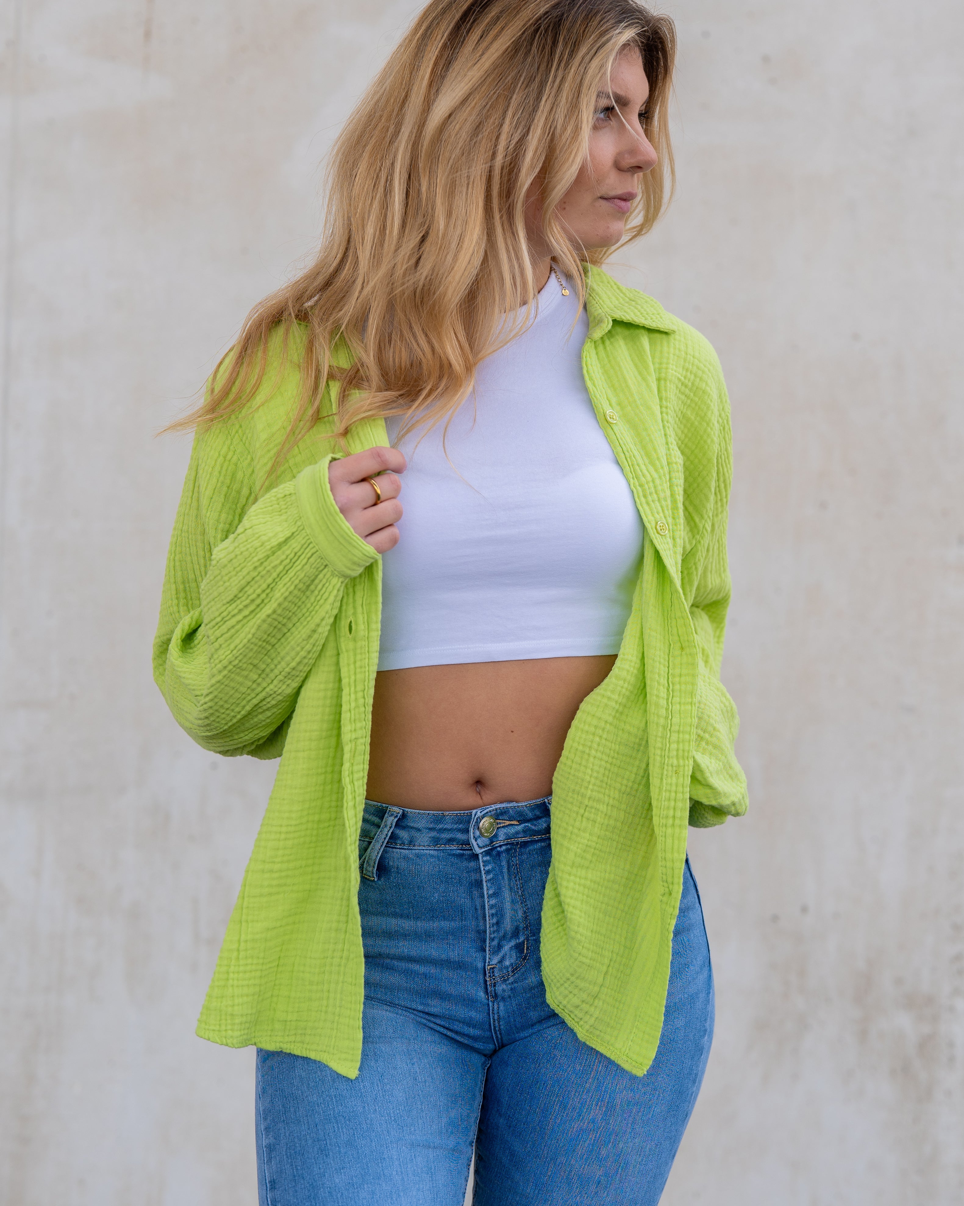 Musselin Bluse | Stella