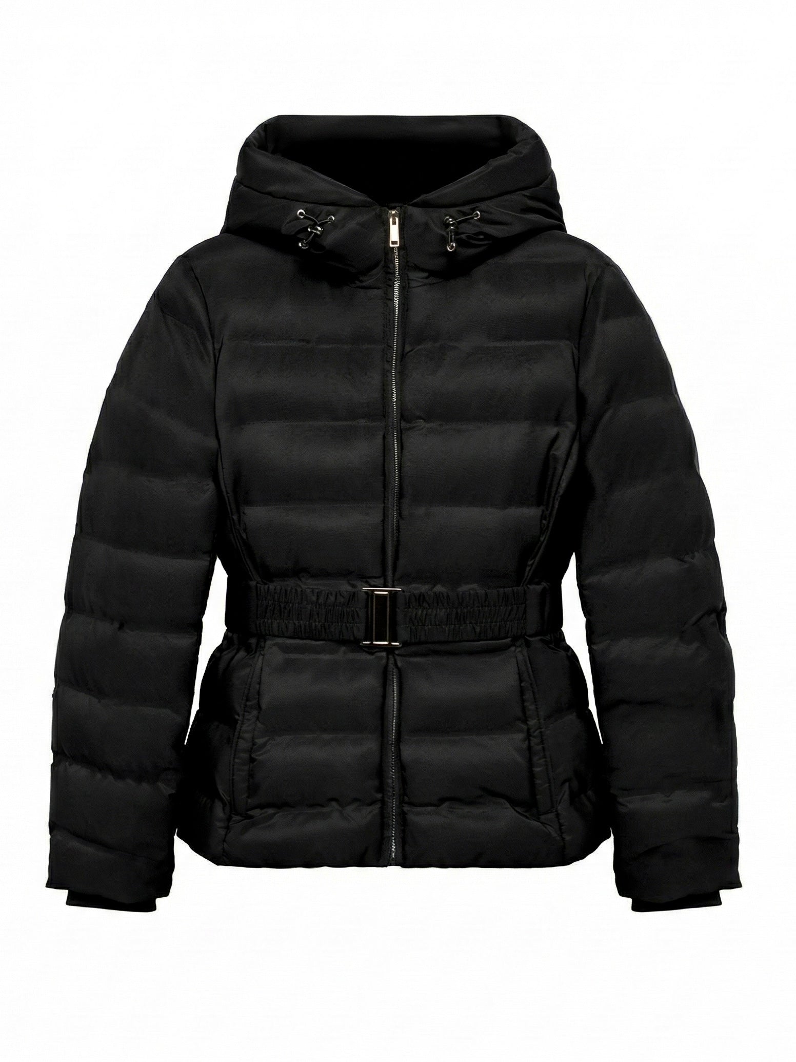 Eleanor | Doudoune à capuche avec ceinture