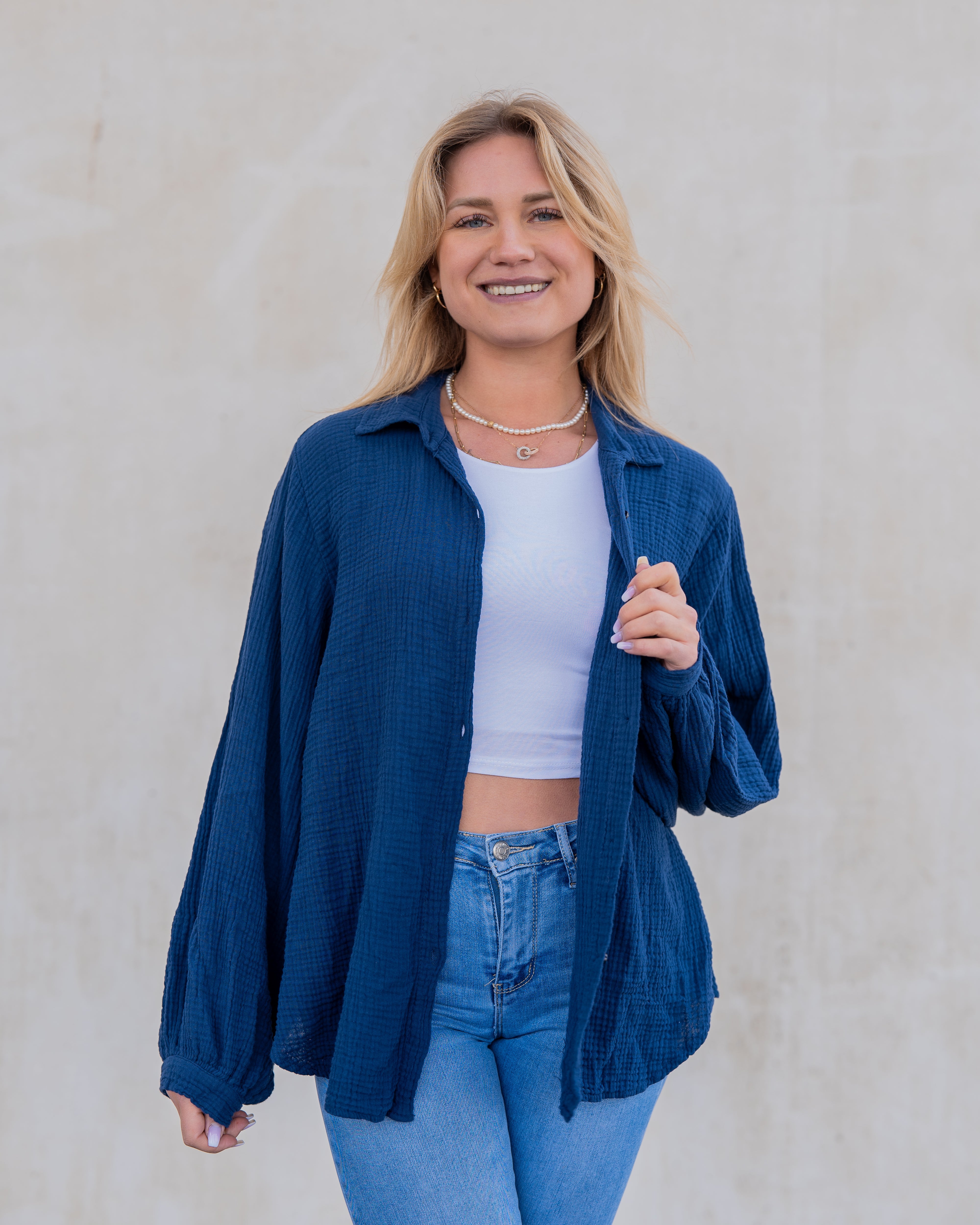 Musselin Bluse | Stella