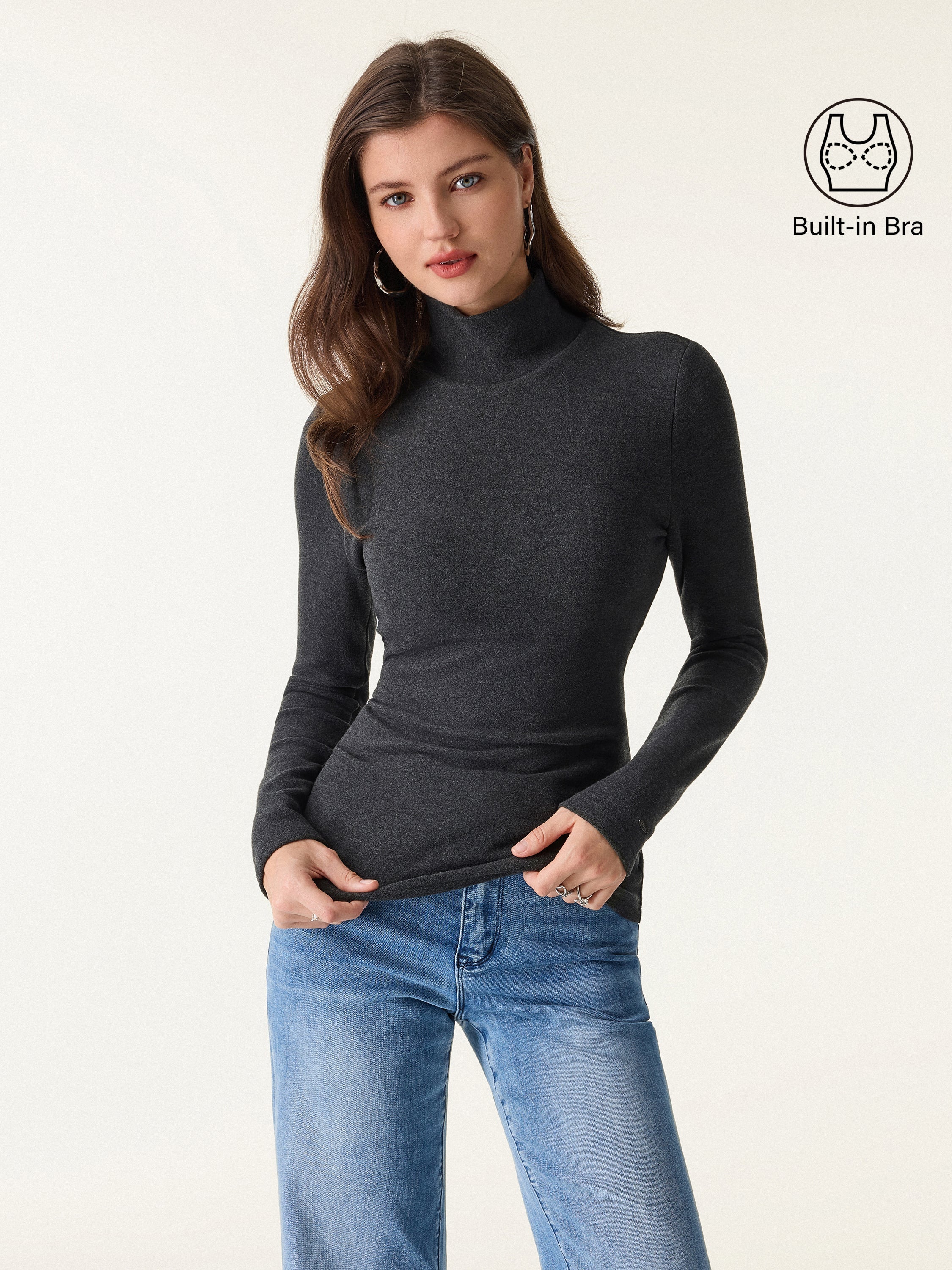 MaxWarm Turtleneck Long Sleeve Brami