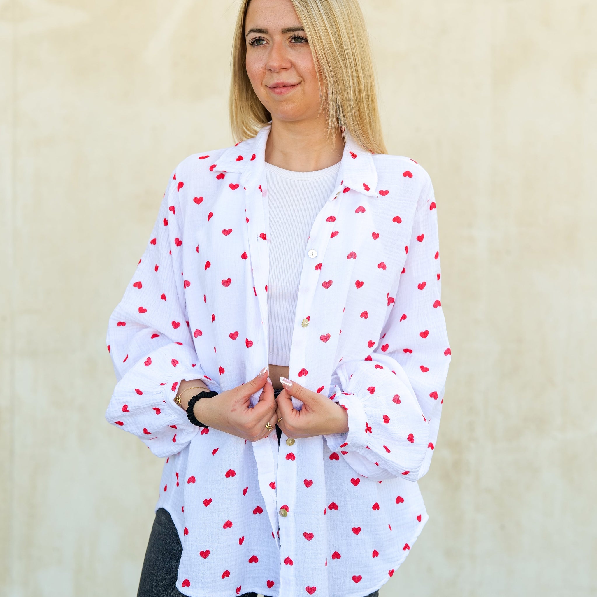 Musselin Bluse | Stella