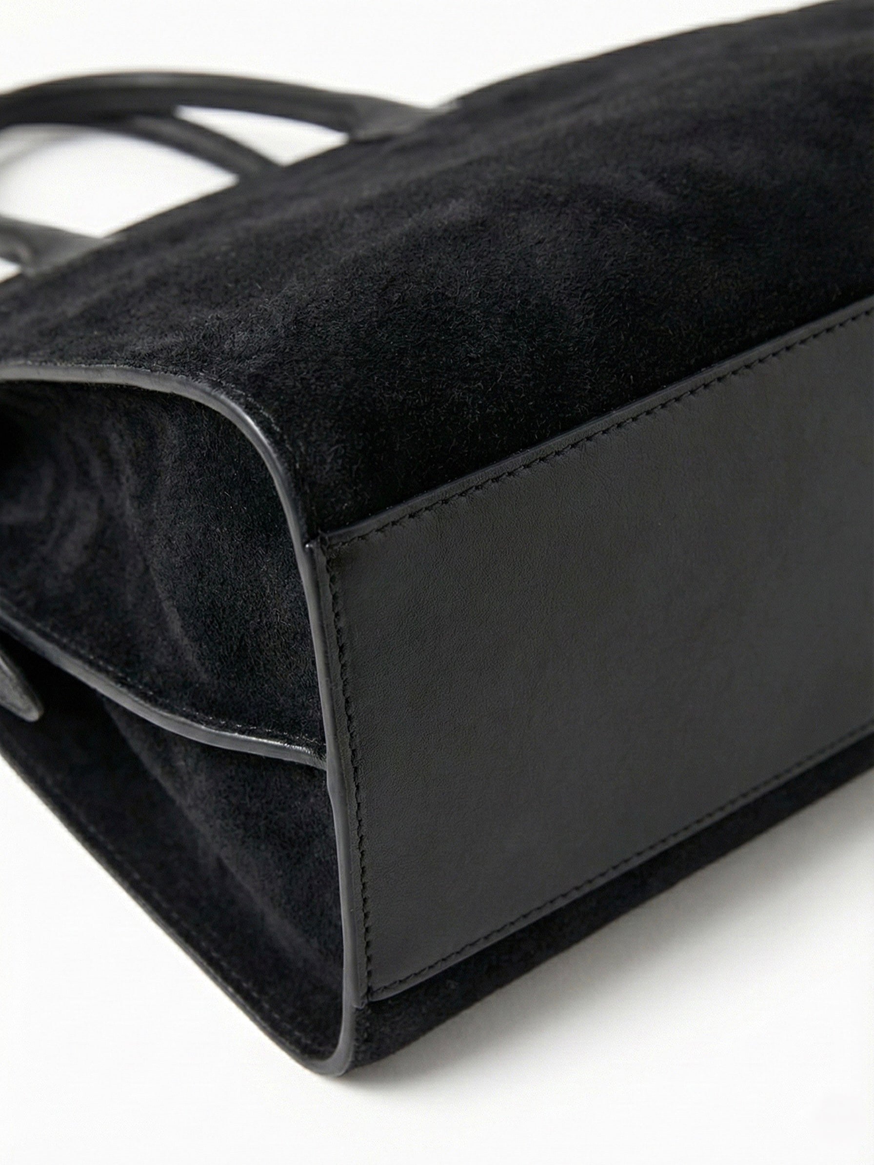 Henna | Suede Large Shopper Tote Bag